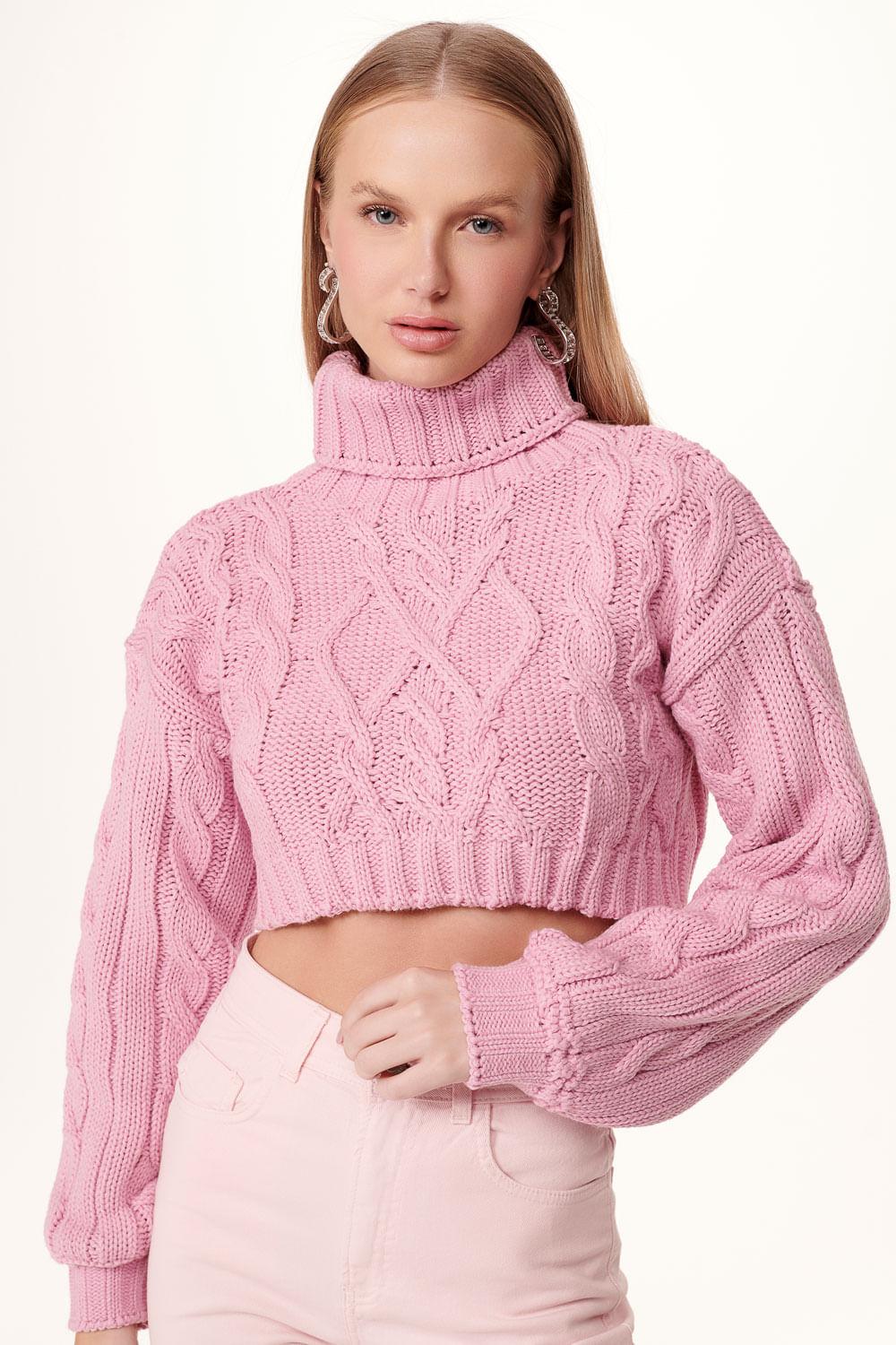 Sweater Analu Rosado Leblog