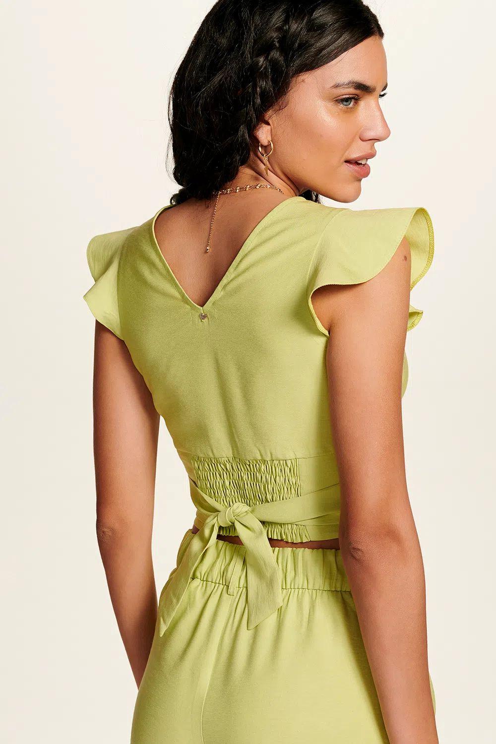 Cropped Tais Amarillo Costume