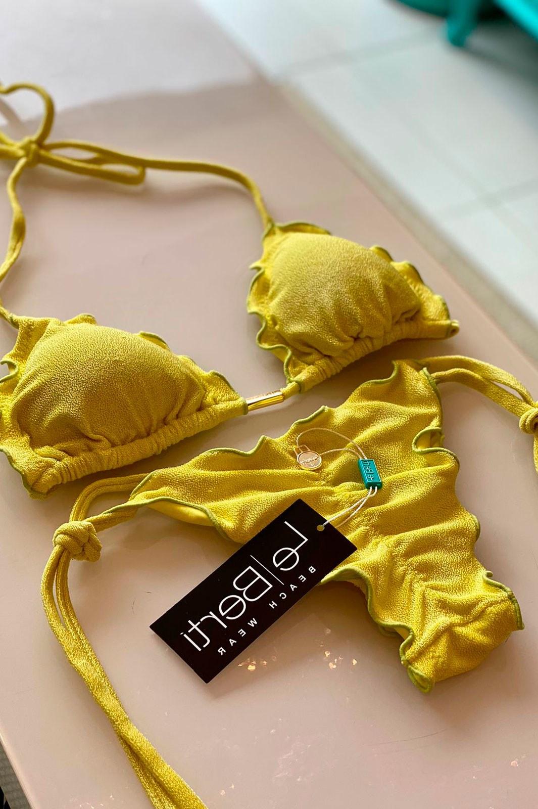 Bikini Velour Amarillo