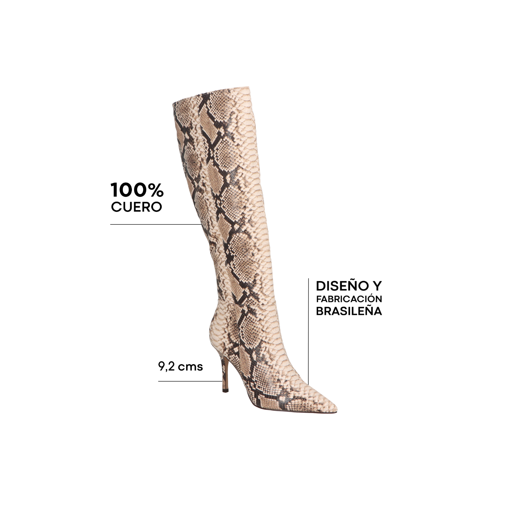 Bota Cana Alta King Cobra LB - 216