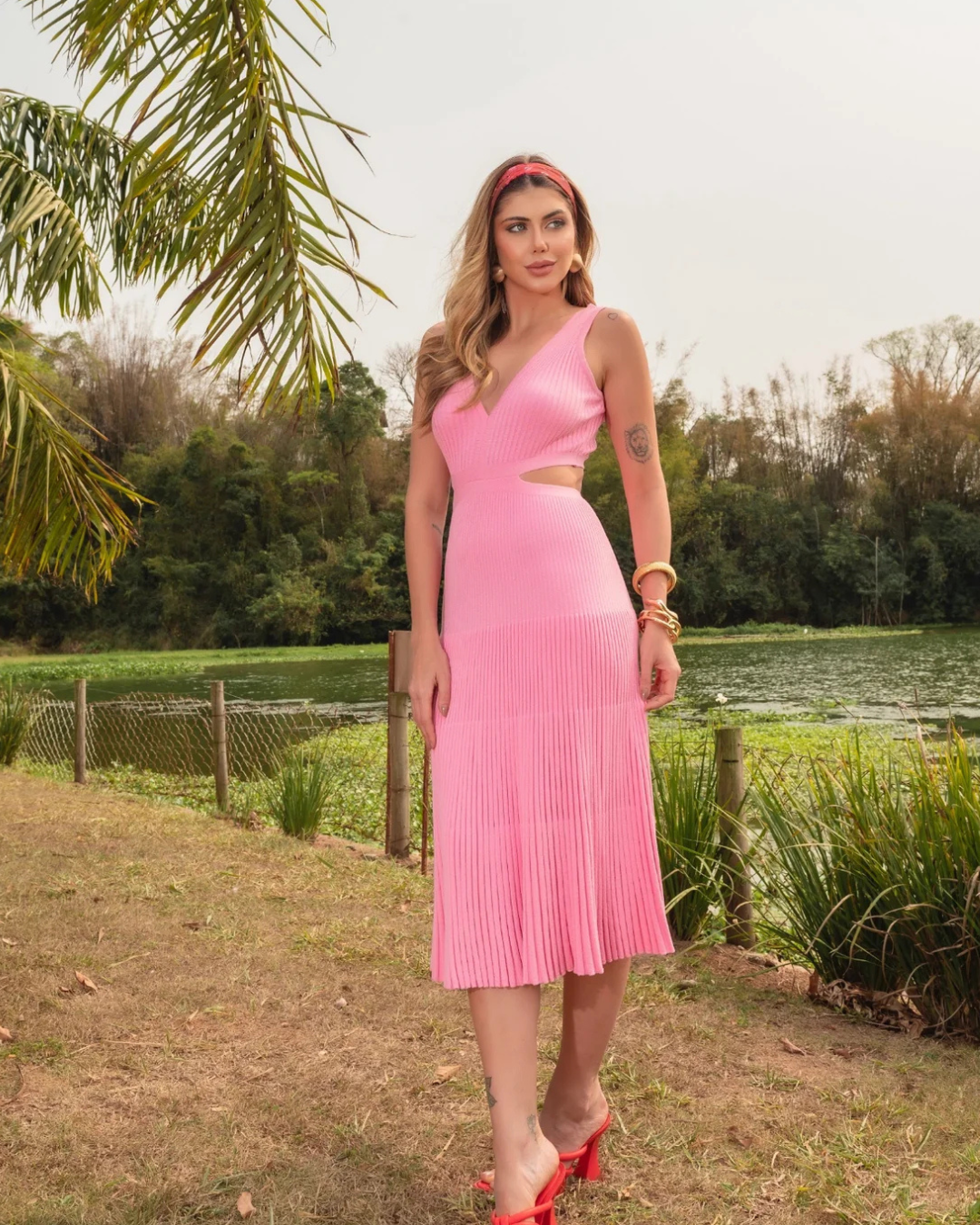 Vestido Jucelia Pink FOFOLA