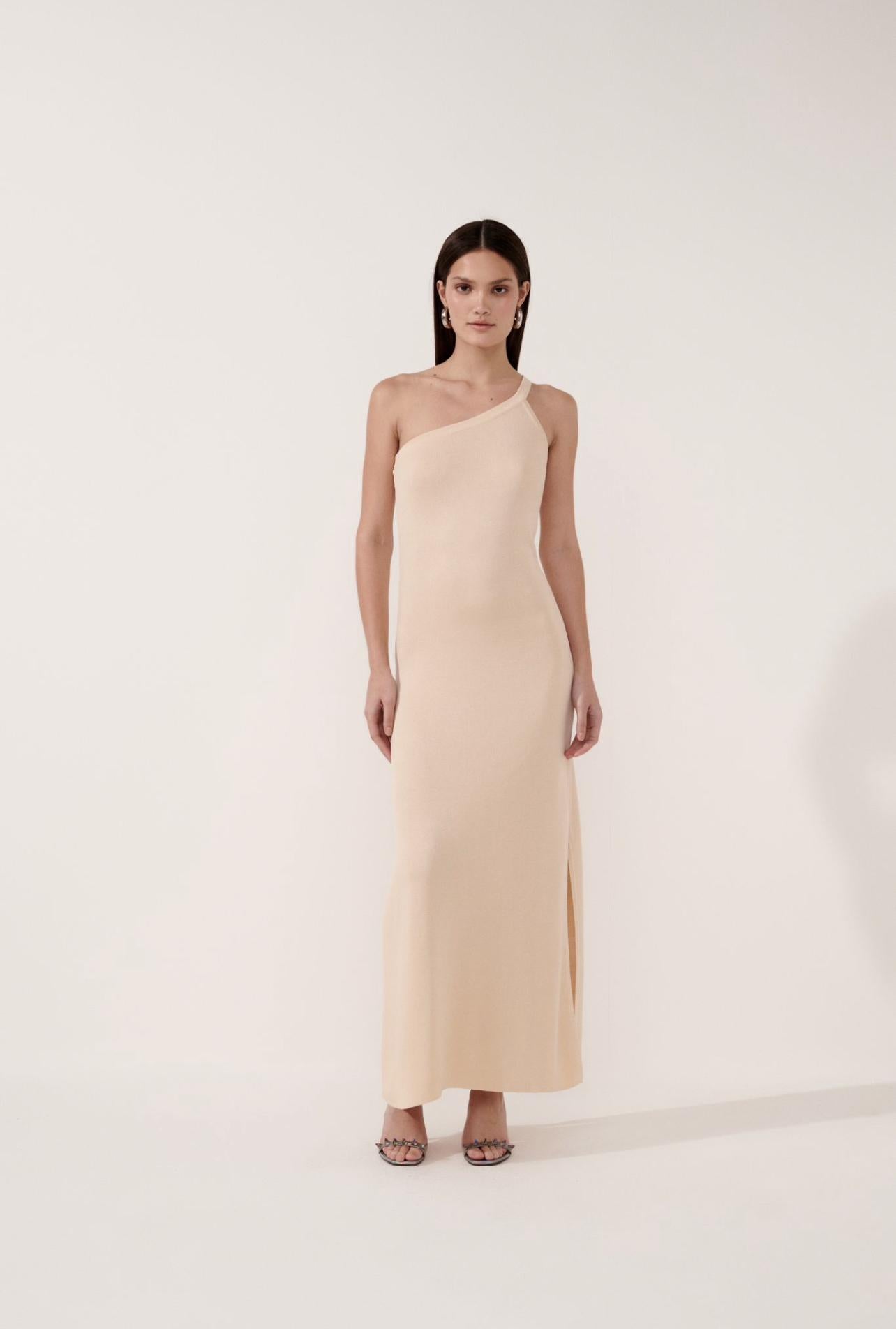 Vestido Simone Beige Leblog