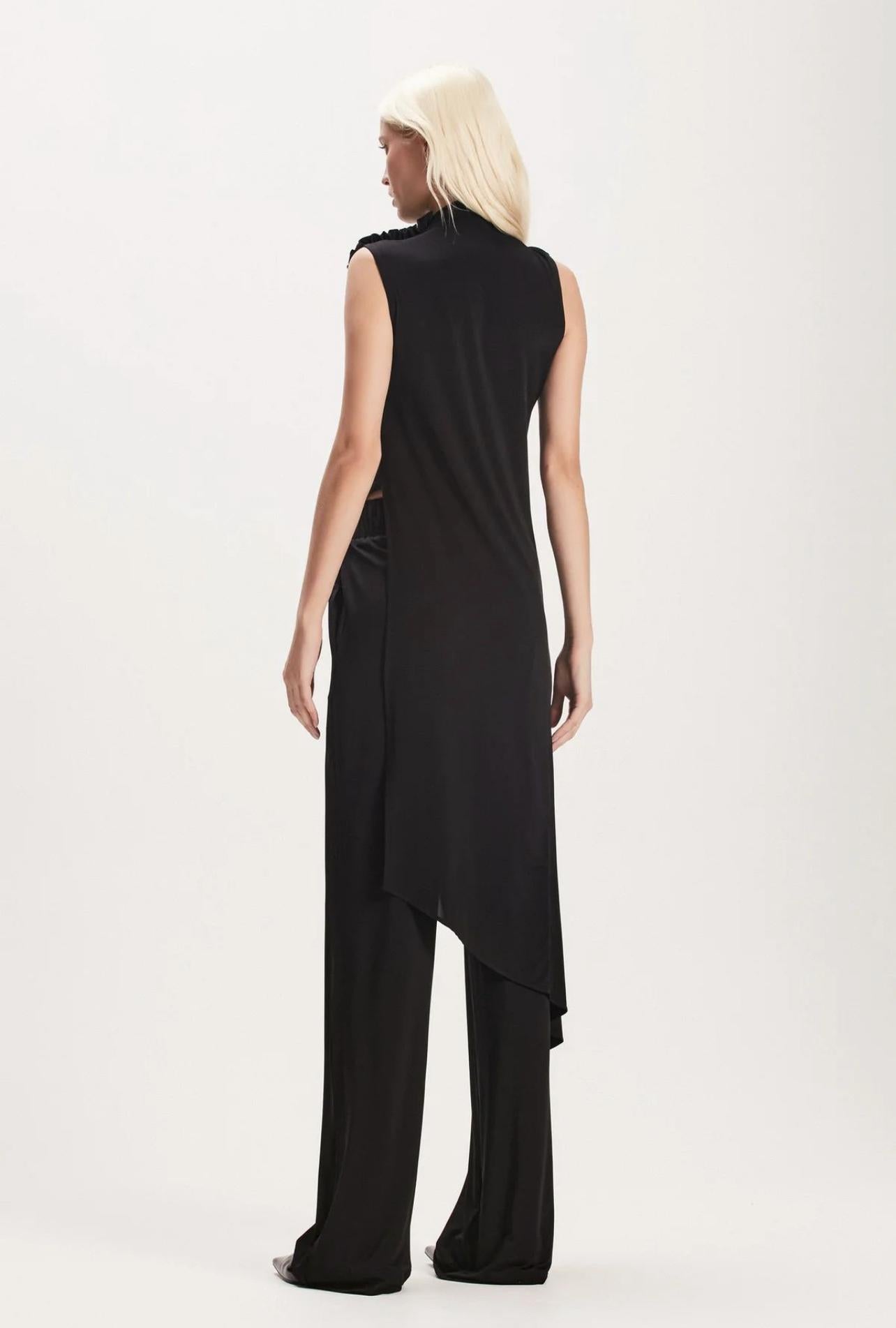 Pantalón Jersey Negro TIG