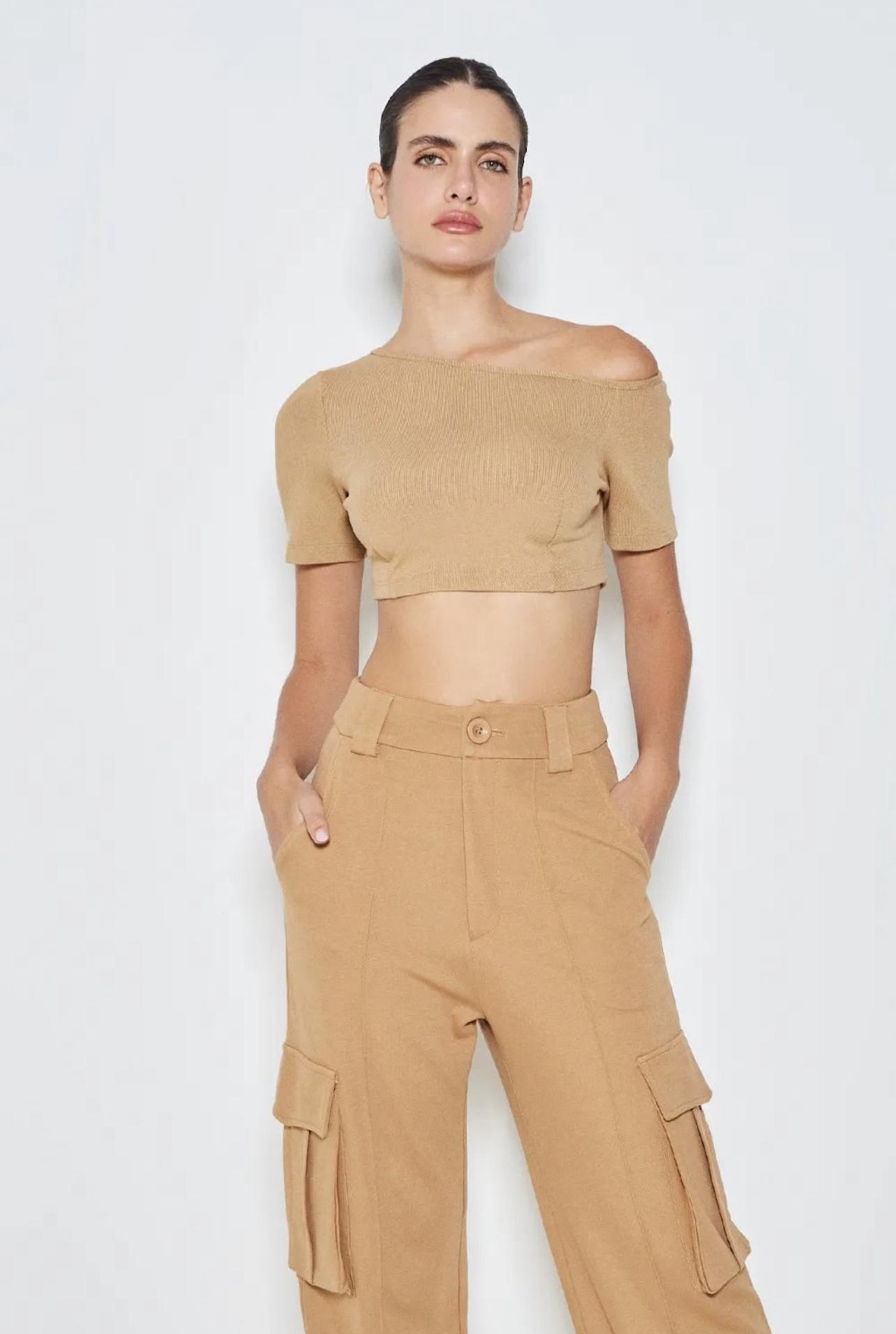 Cropped Corto Camel ZEN