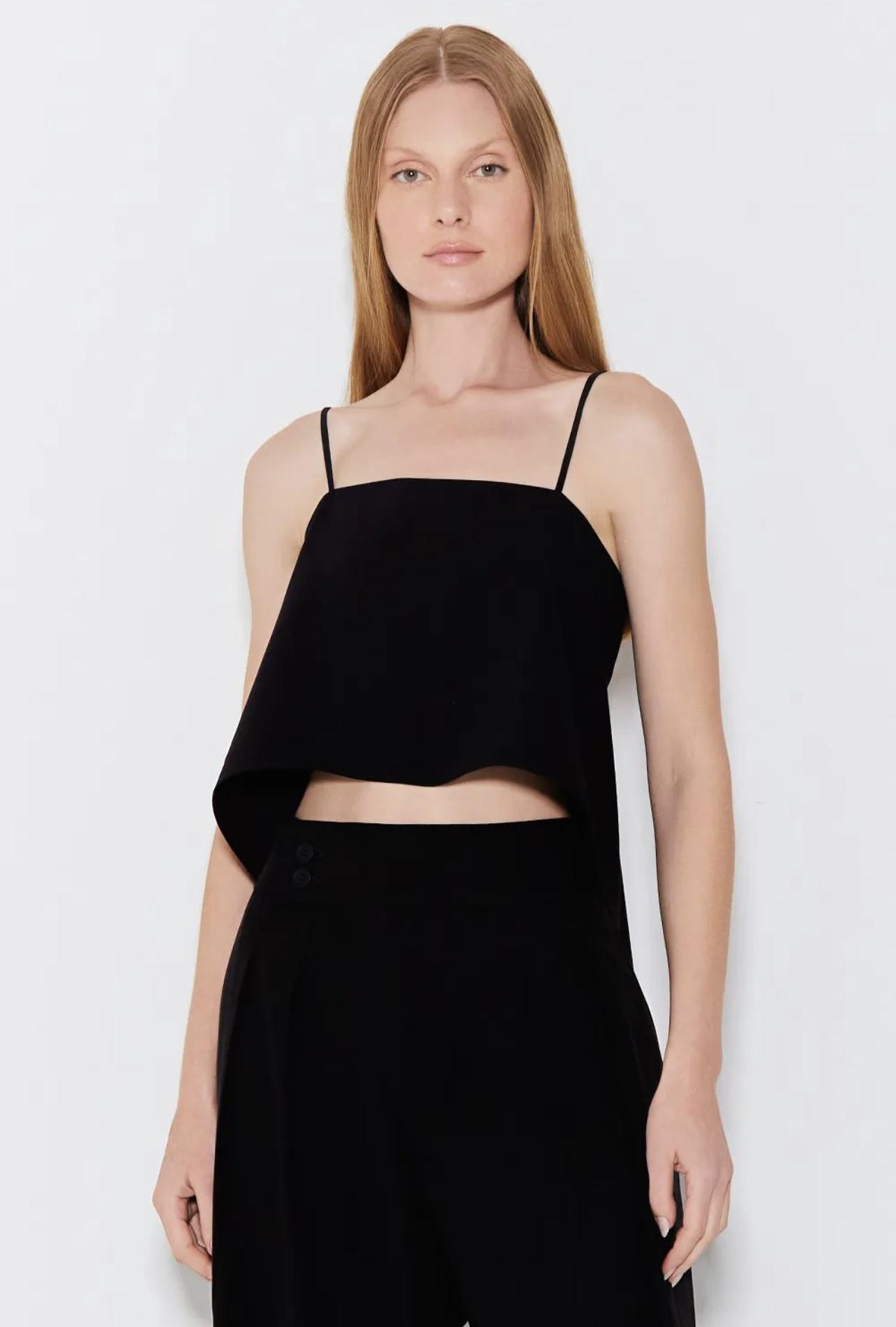 Cropped Espalda Negro Zen