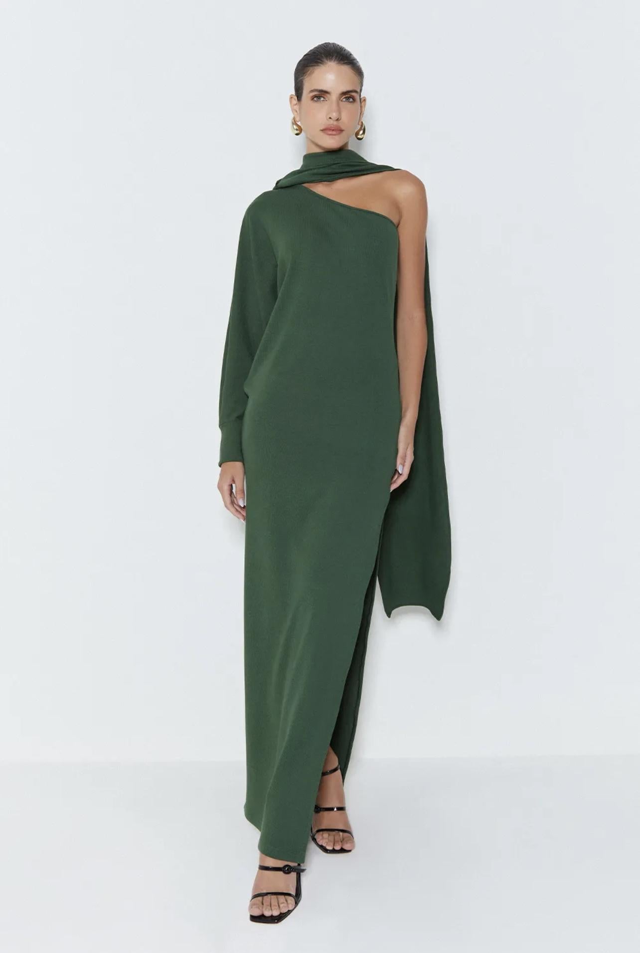 Vestido Largo Verde ZEN - Ref 11184