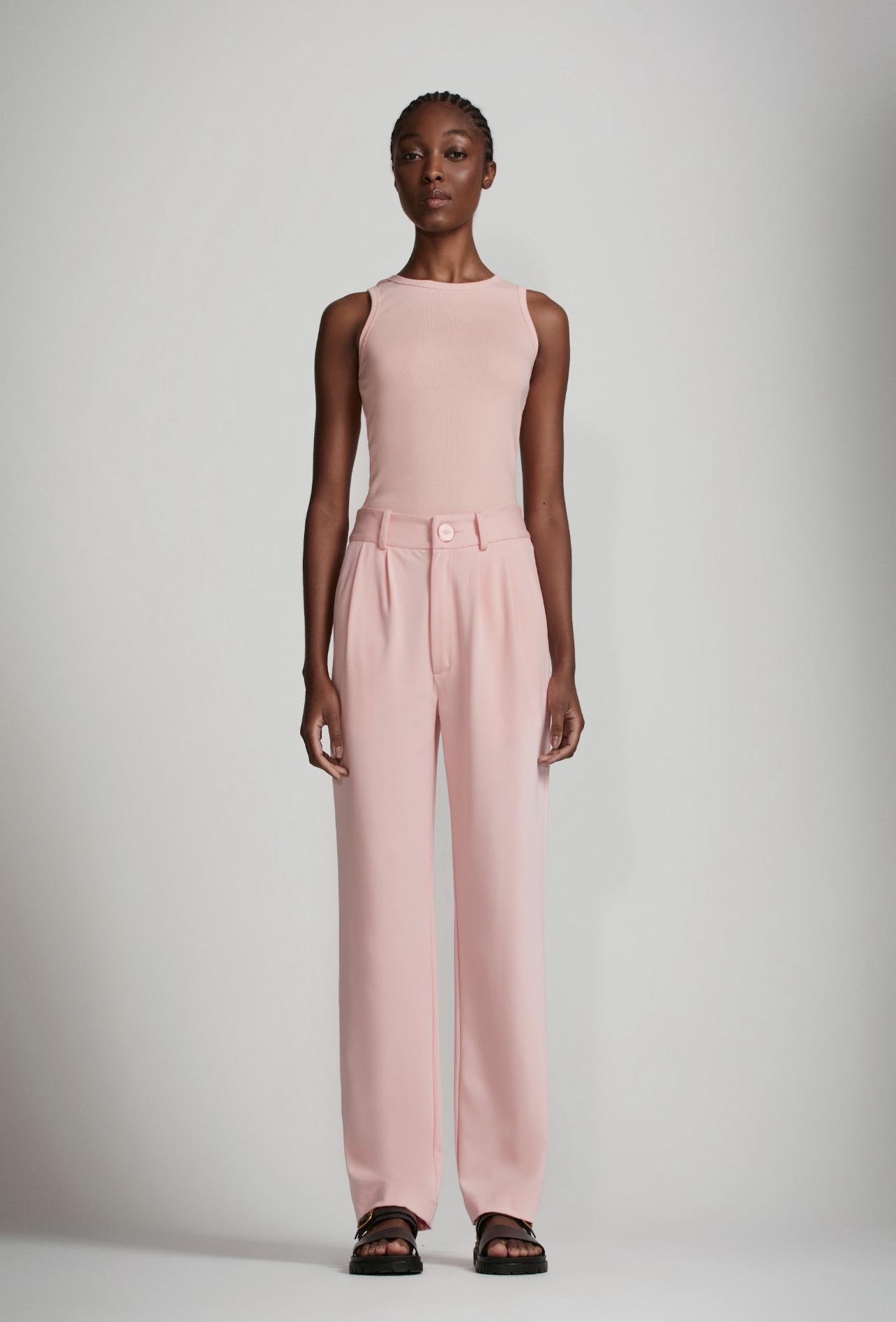 Pantalón Alfaiataria Rosado Hoodmood