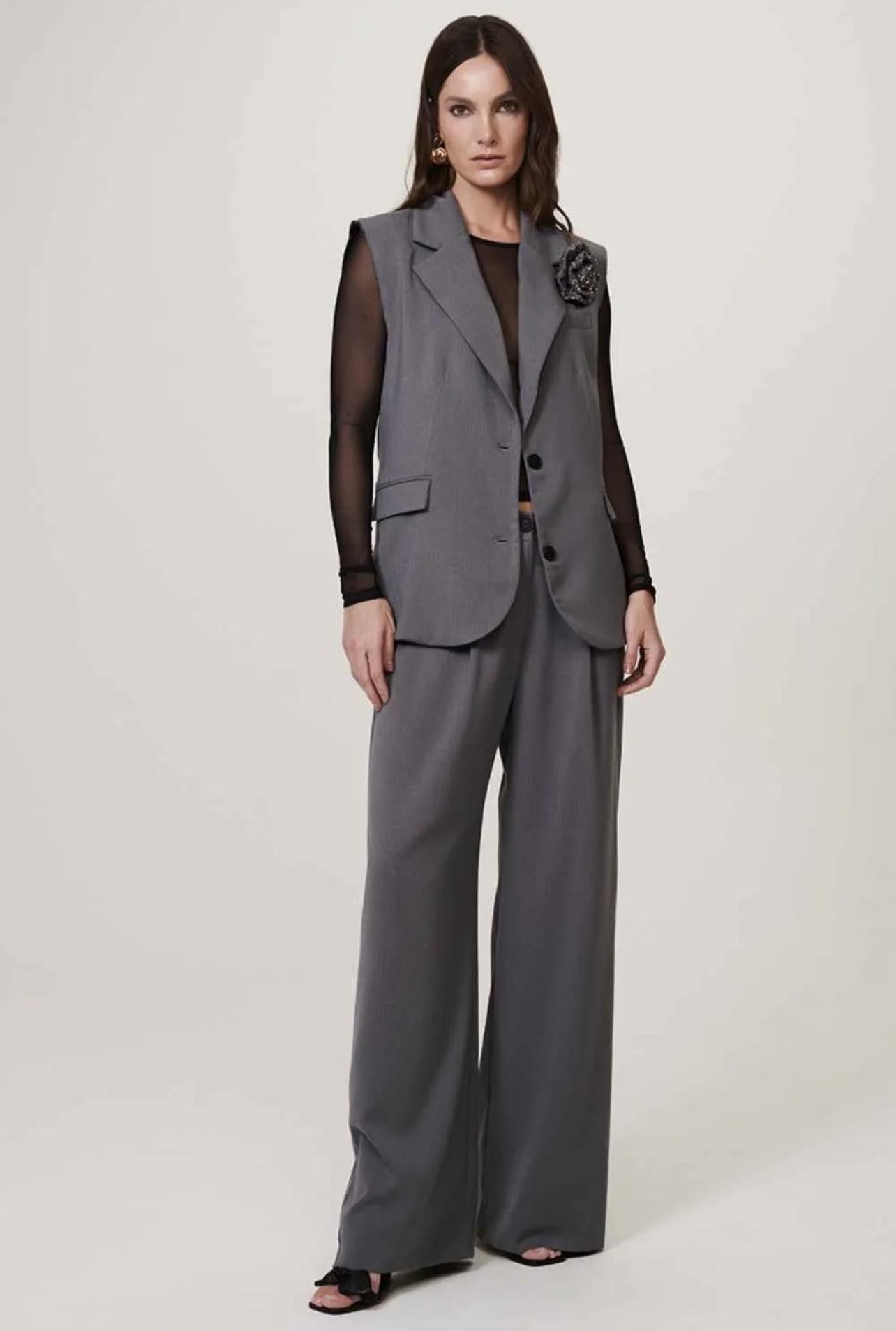 Pantalón Dalia Gris Leblog