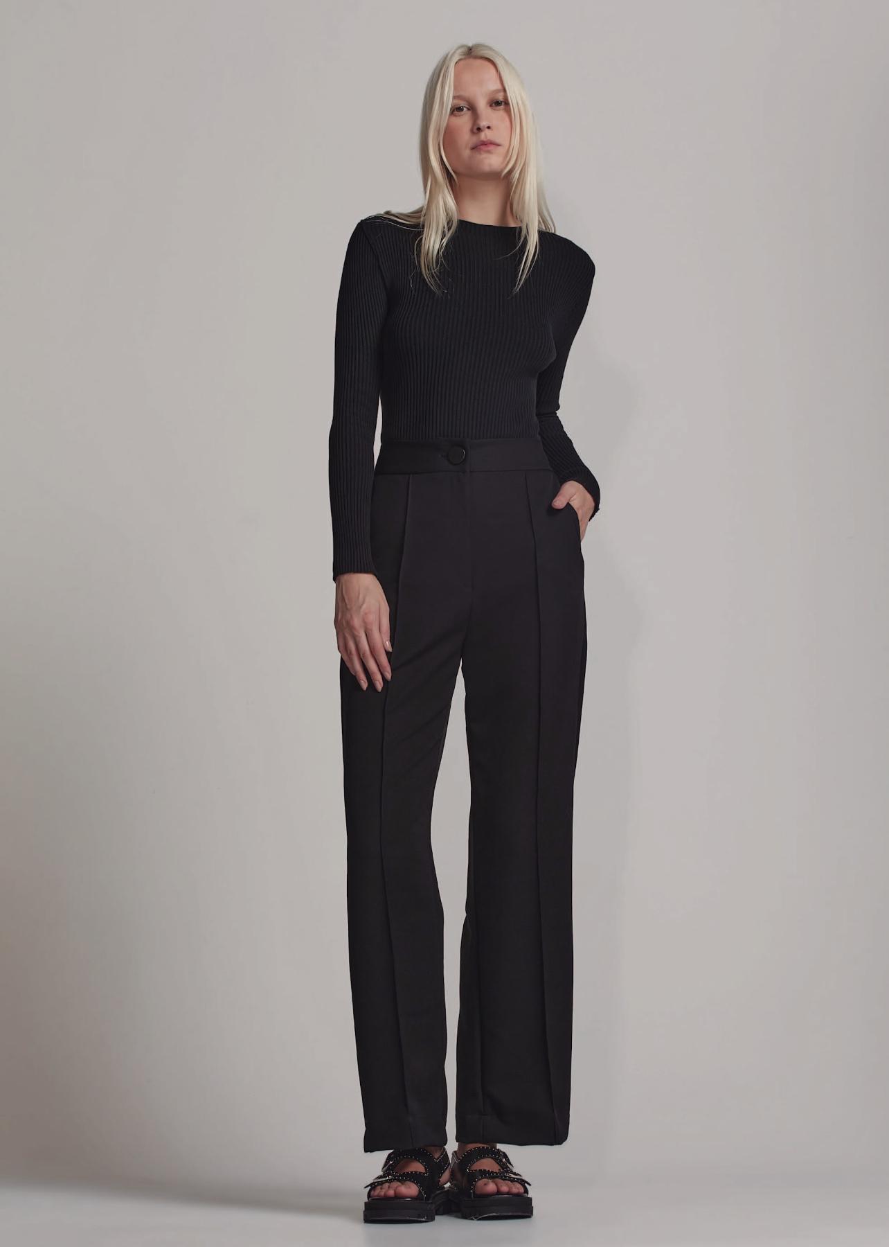 Pantalón Alfaiataria Negro Hoodmood