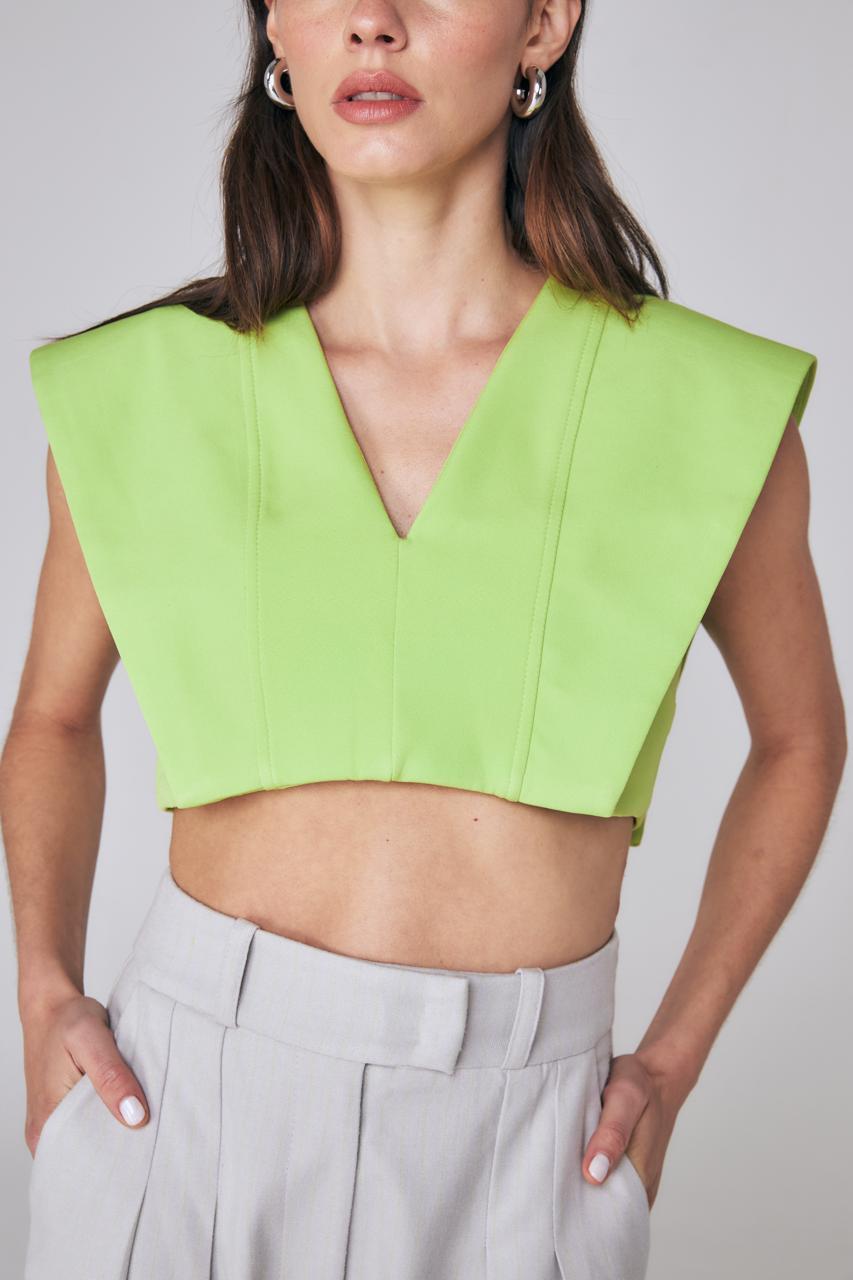 Cropped Silvia Limao VivaZoe