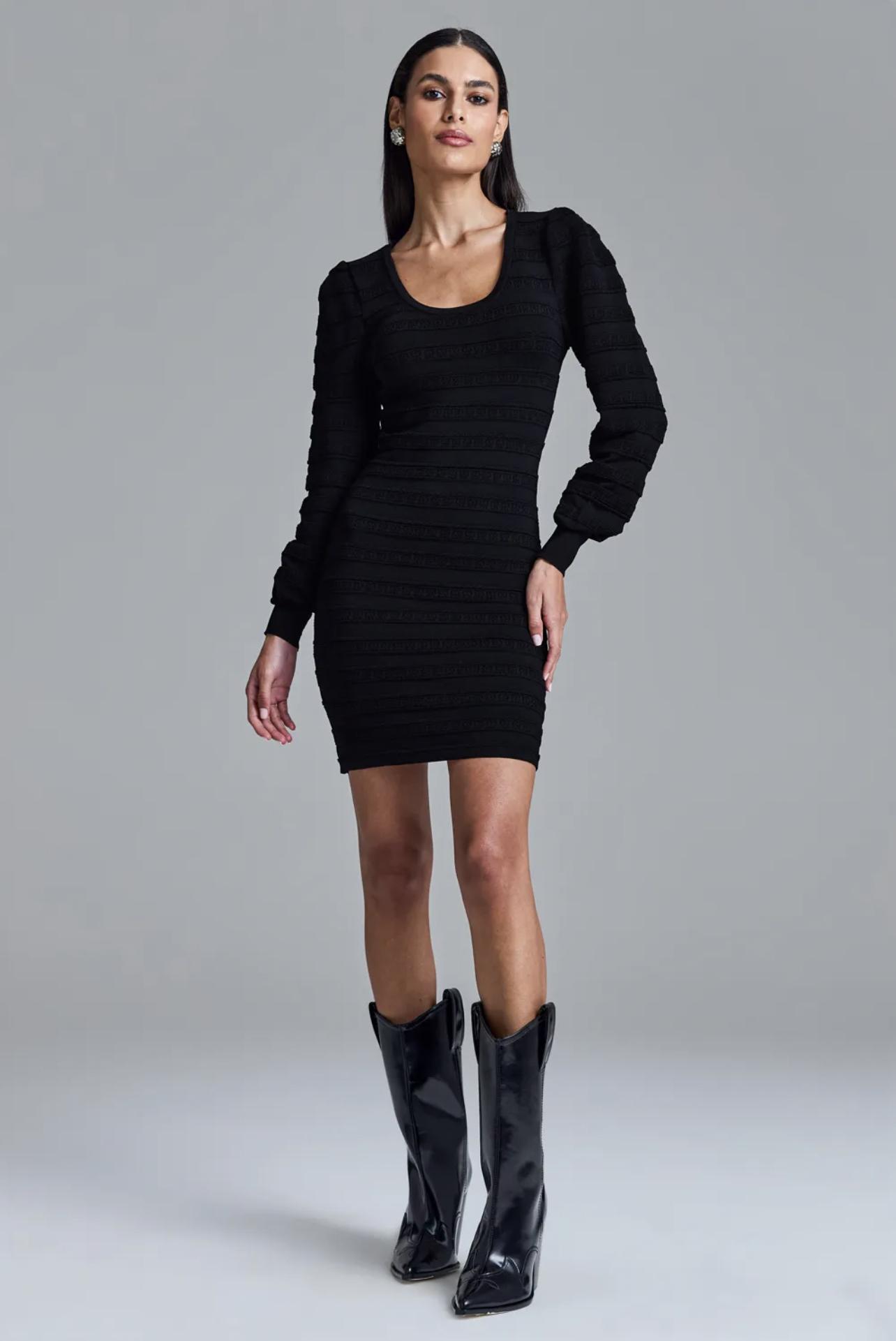 Vestido Pamela Negro Galer’a