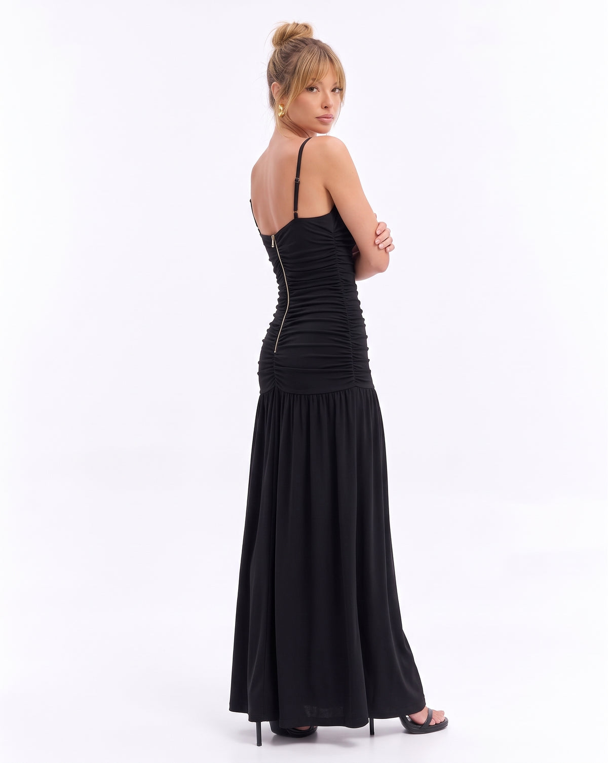 Vestido Perola Negro RK