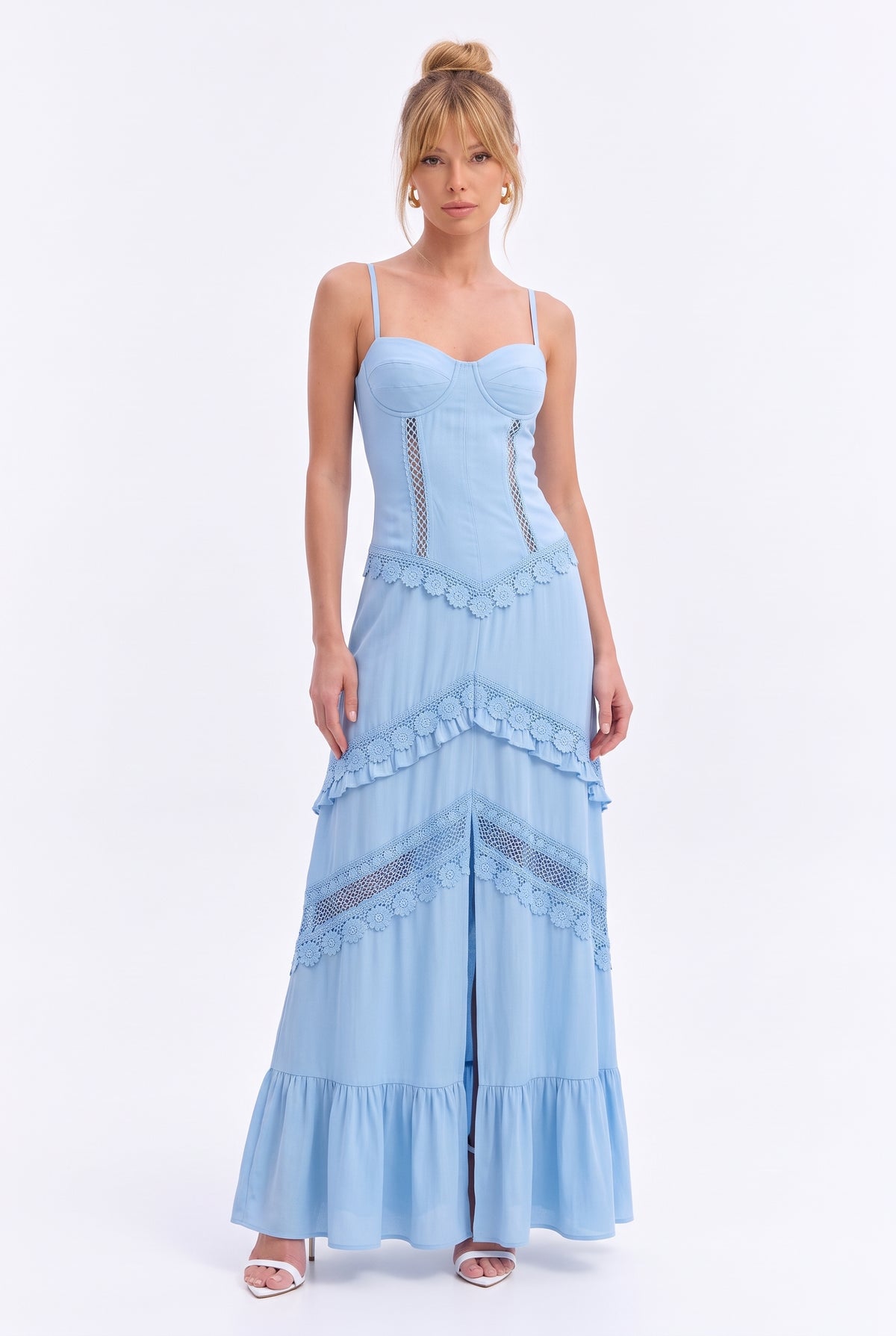 Vestido Mila Capri Azul Claro RK