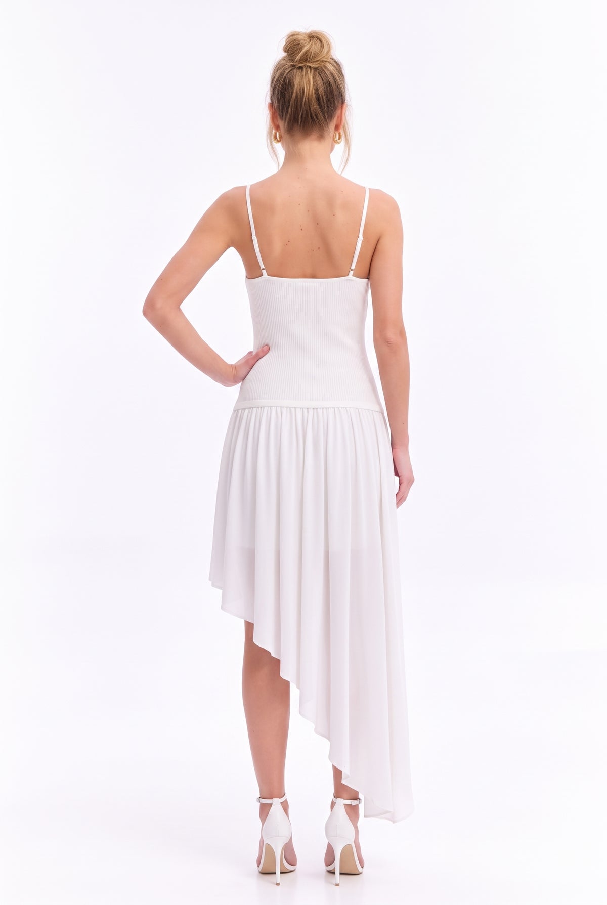 Vestido Phoenix Tricoline Off RK