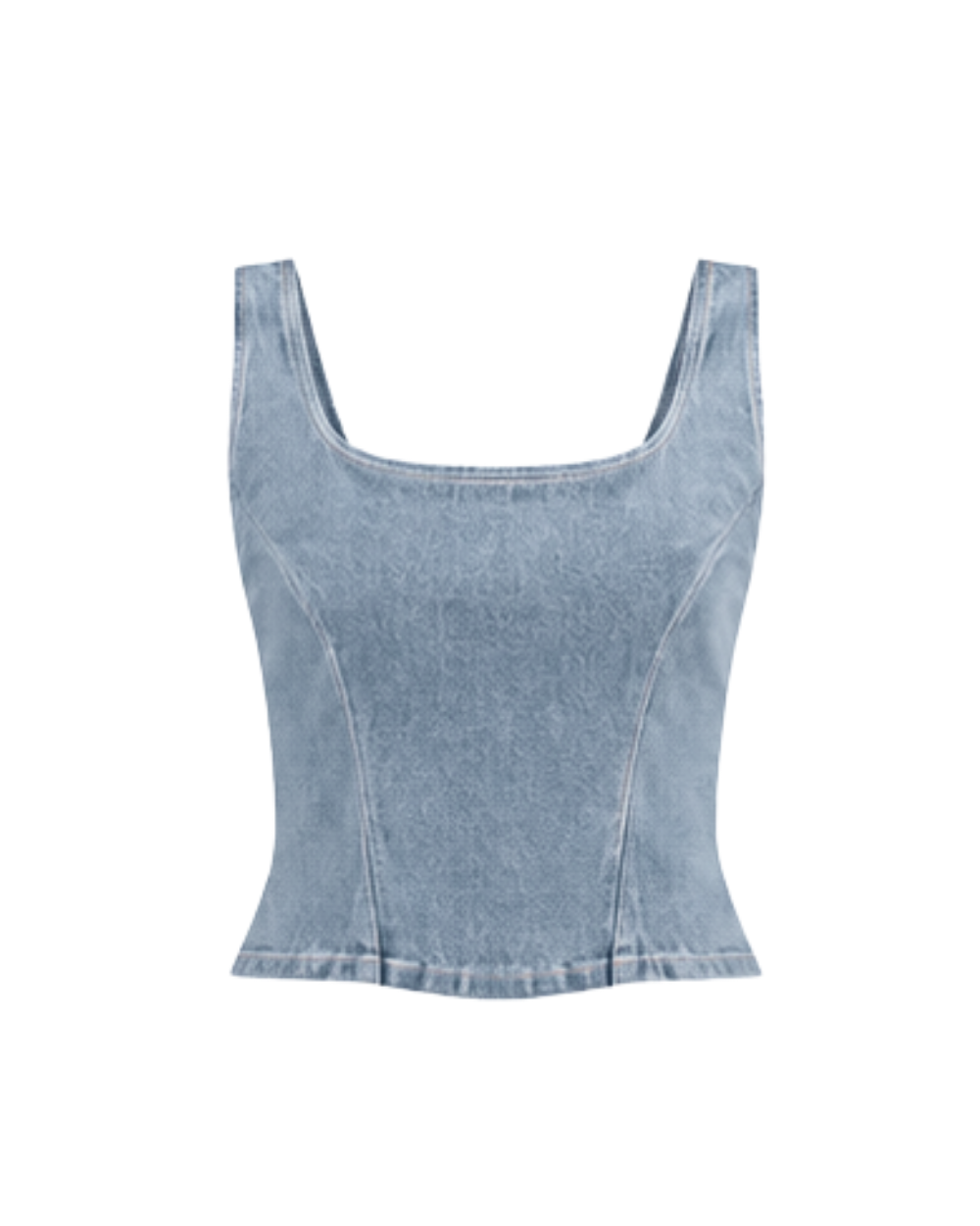 Top Recortes Urban Dirty Wash
