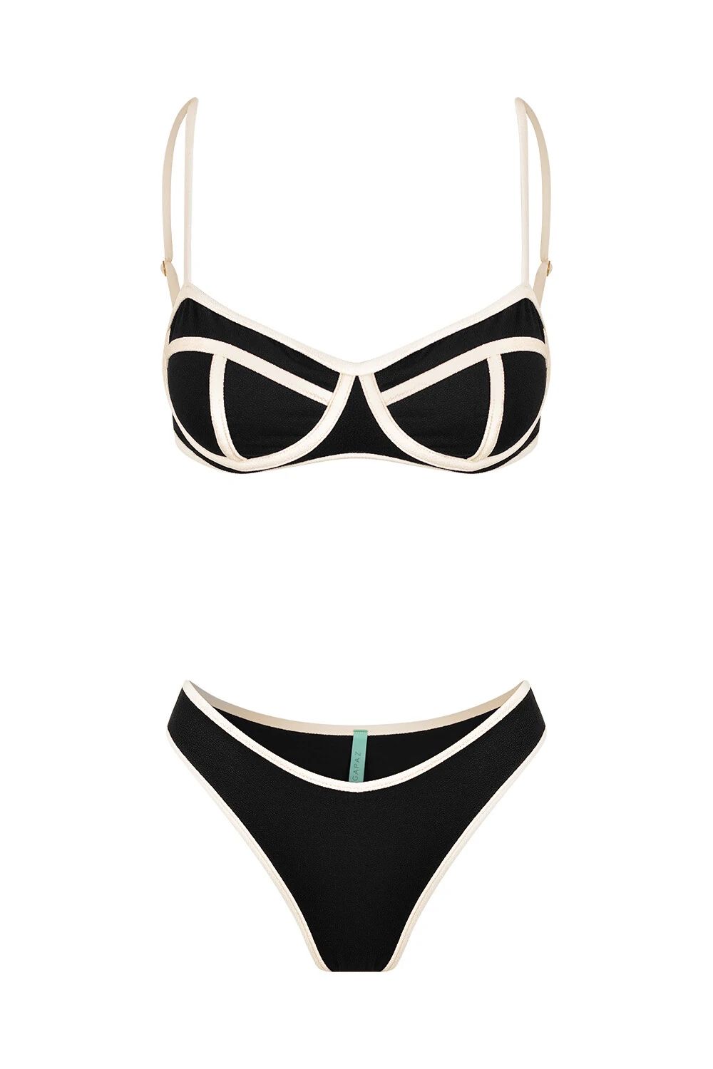 Bikini Calabria Black Gapaz