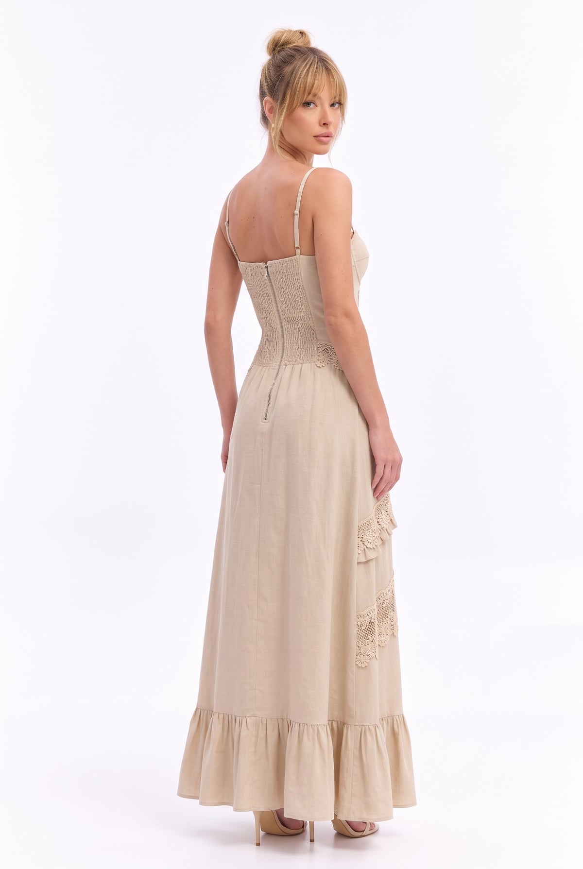 Vestido Mila Capri Beige RK