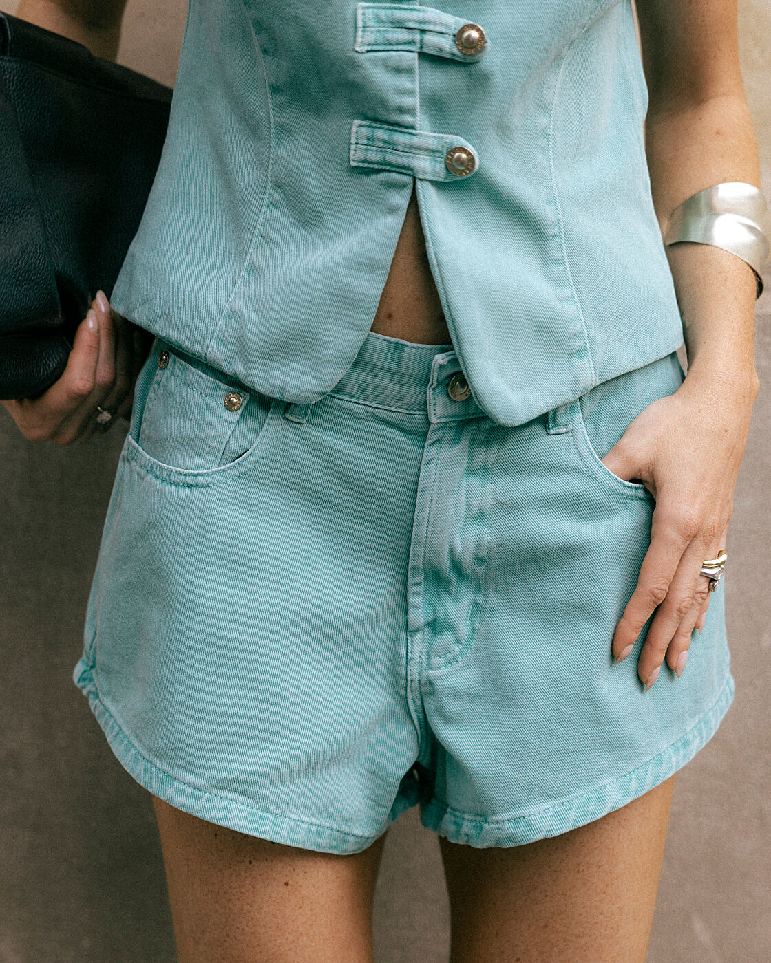 Shorts Mini Sorrento Turquesa
