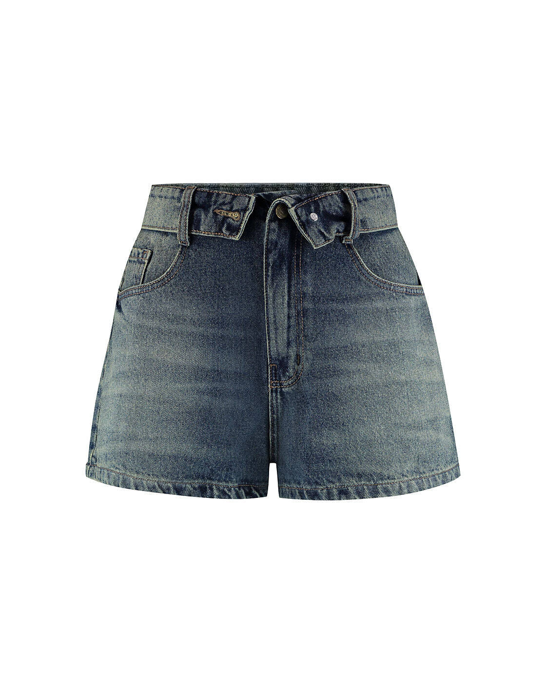 Shorts Baggy Overlap Dirty Oscuro
