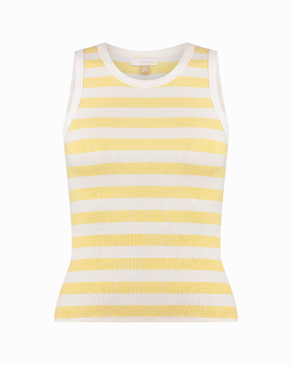 Polera Stripes Amarilla