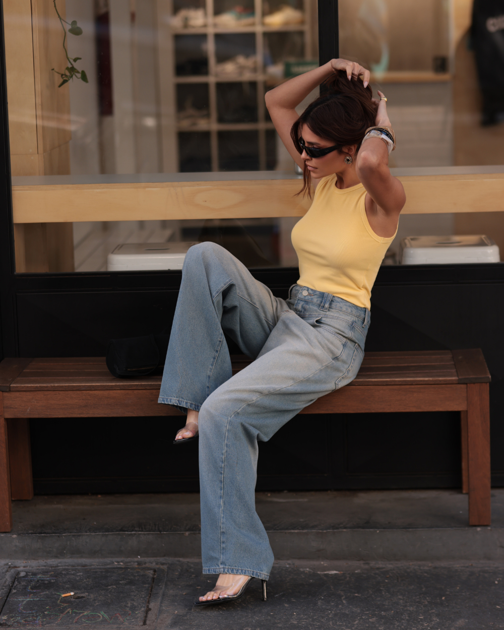 Polera Essence Amarillo Butter