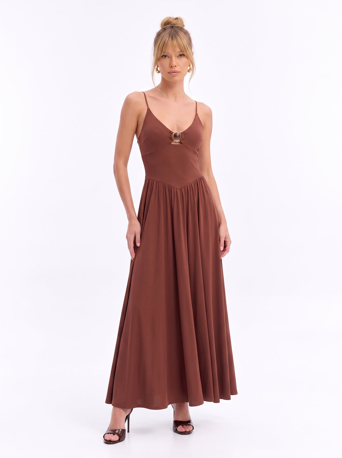 Vestido Arya Marron RK