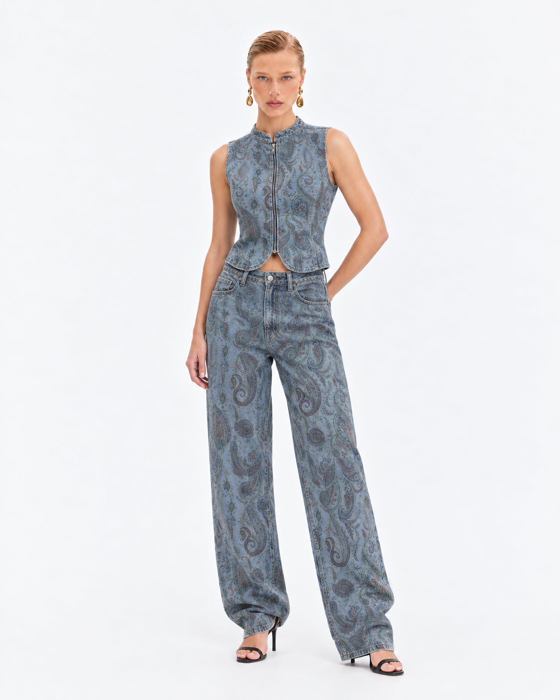 Jeans New Baggy Nomad Paisley