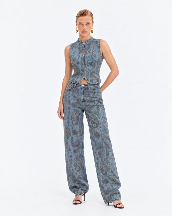 Jeans New Baggy Nomad Paisley