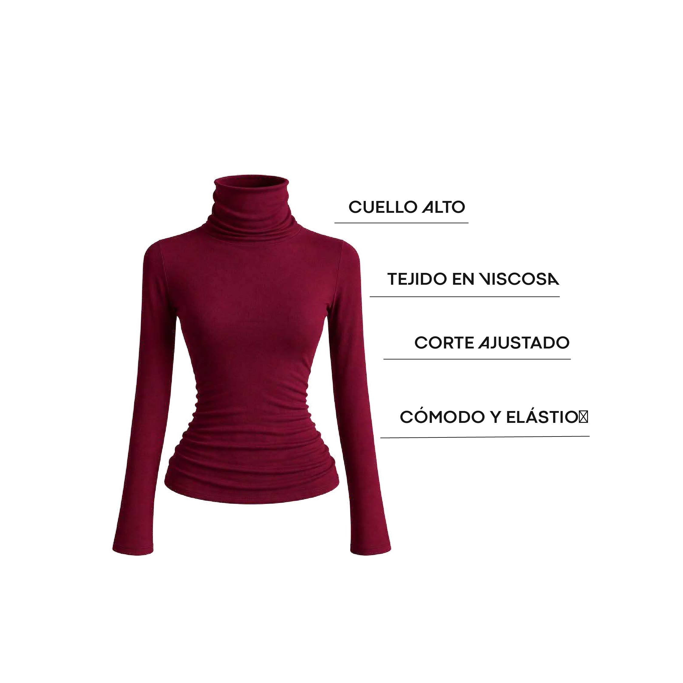 Blusa Cannes Burdeo Alanis