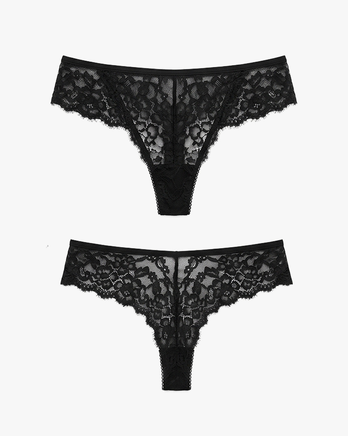 Calzon Semi Fio Negro Lasso
