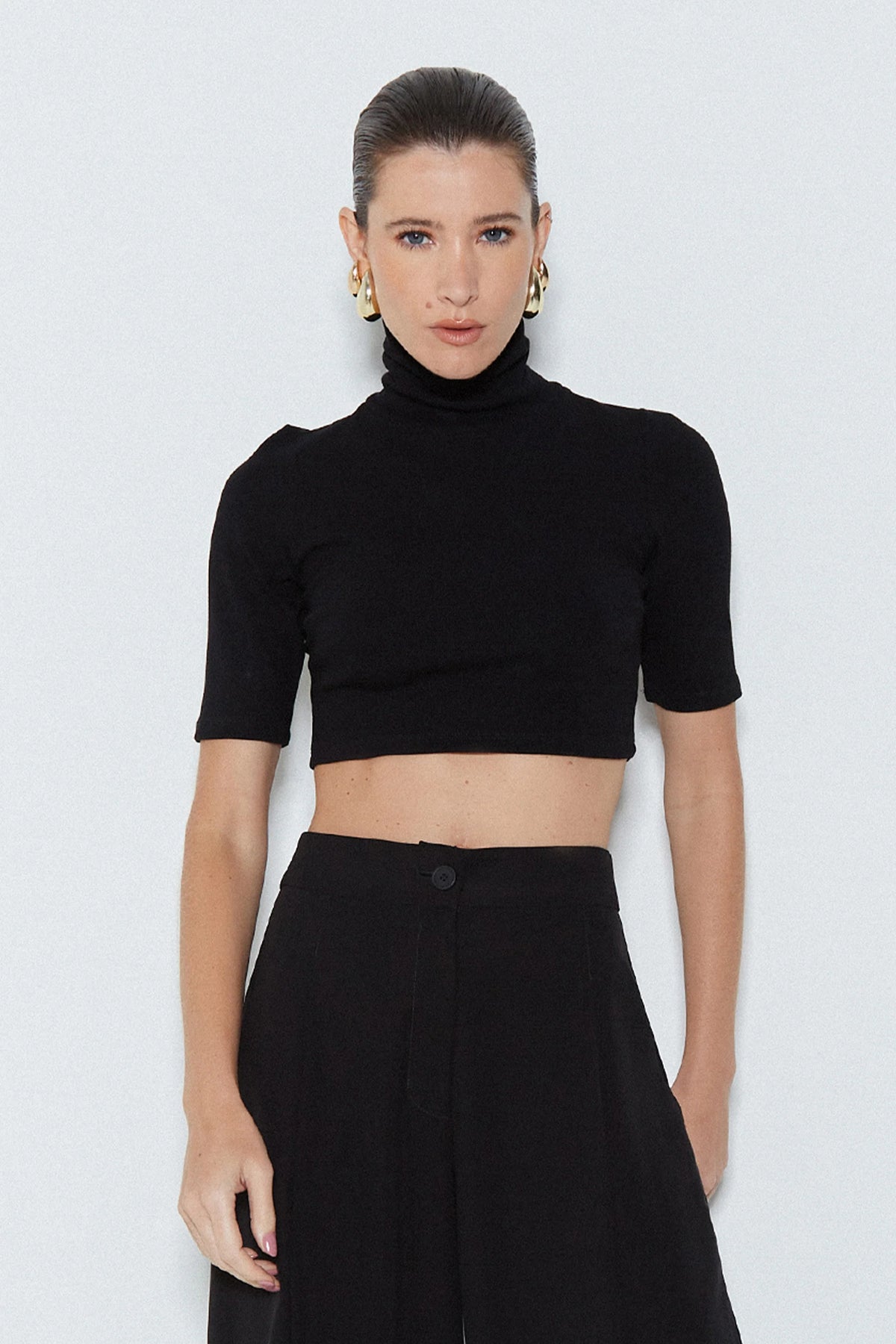 Cropped Negro Zen - 51029