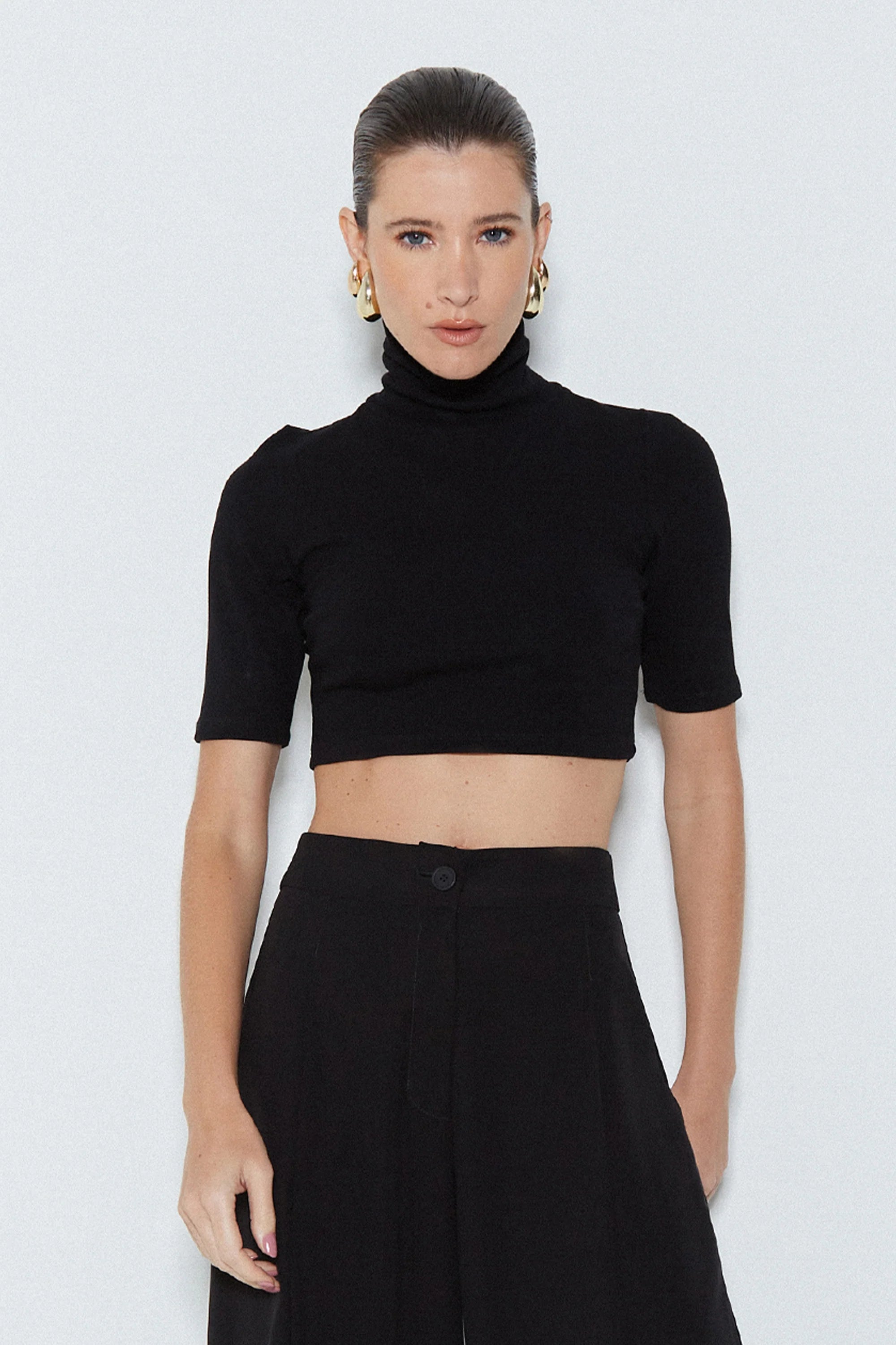 Cropped Negro Zen - 51029