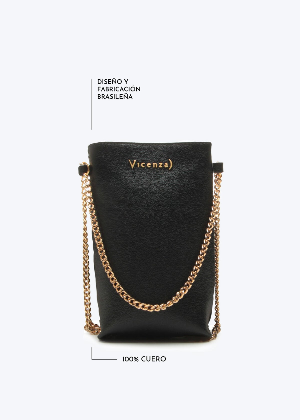 Porta Celular Sofia Negra VZ