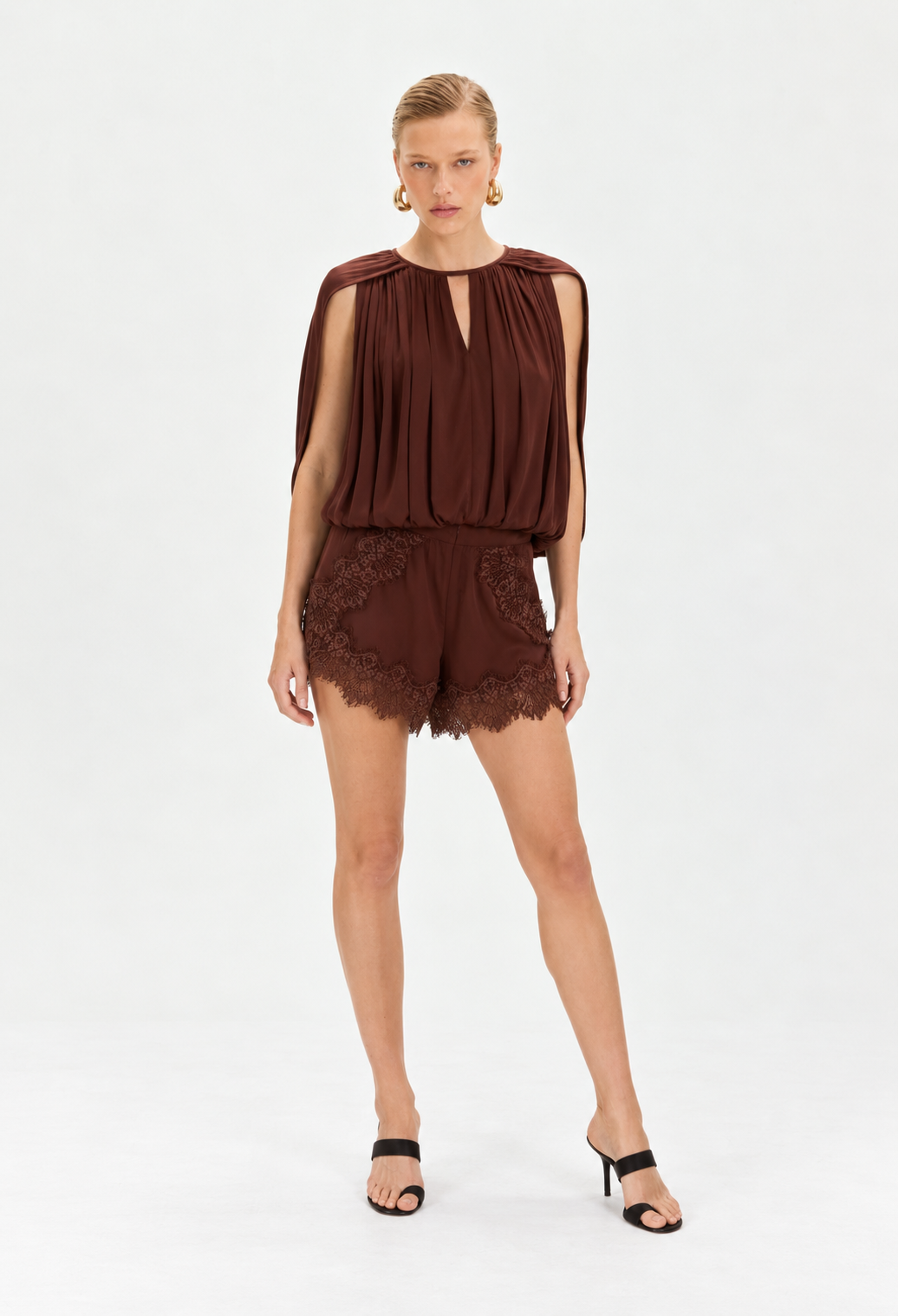 Shorts Cecilia Marron Leblog