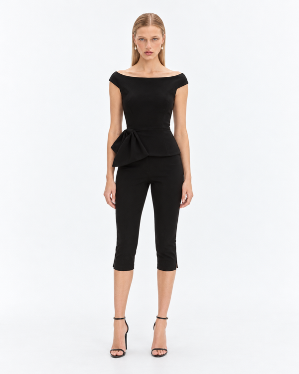 Pantalon Manoela Negro Leblog