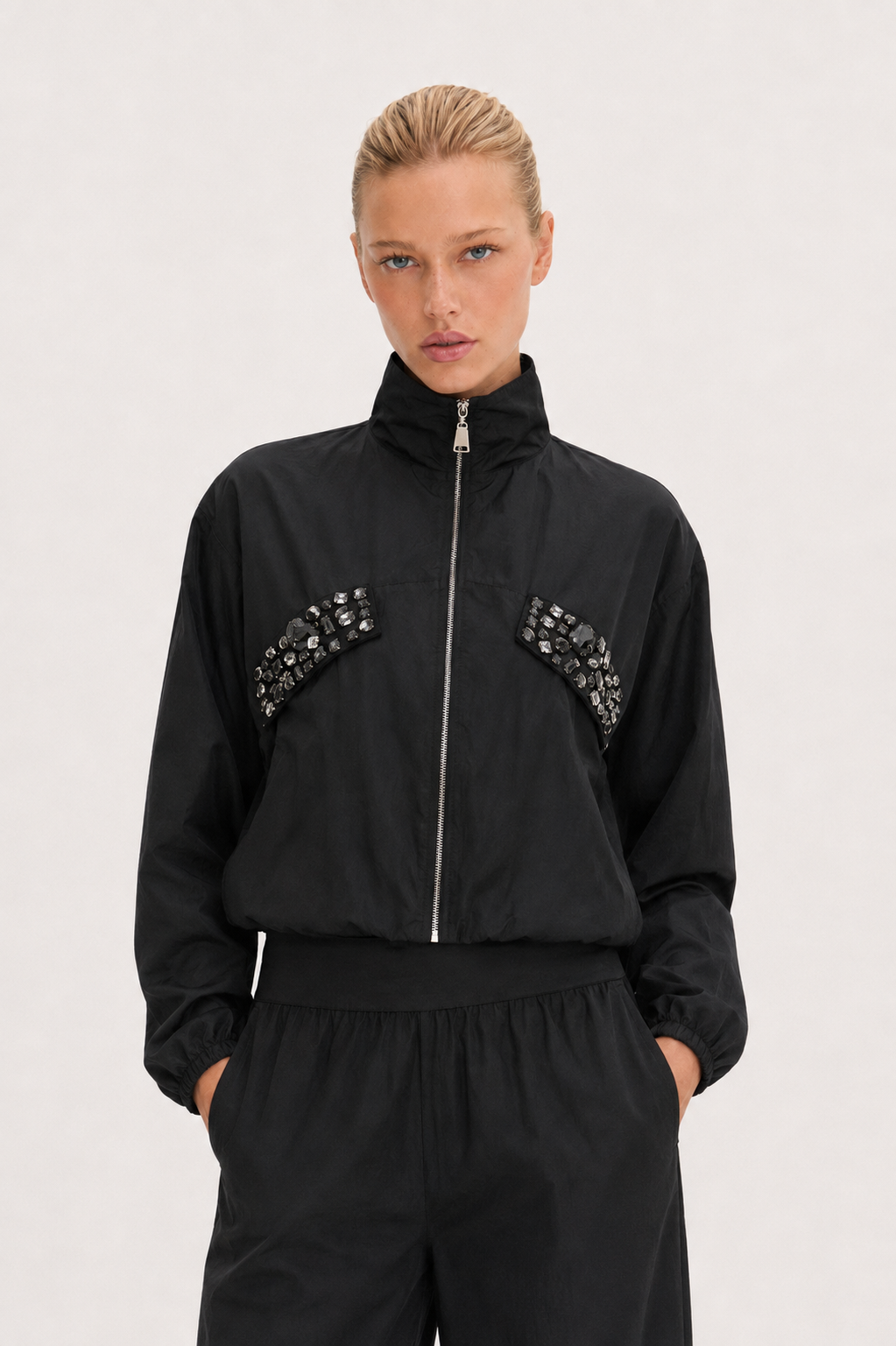 Chaqueta Malu Negro Rock Lola