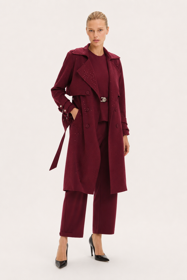 Trench Coat Flora Vino Leblog