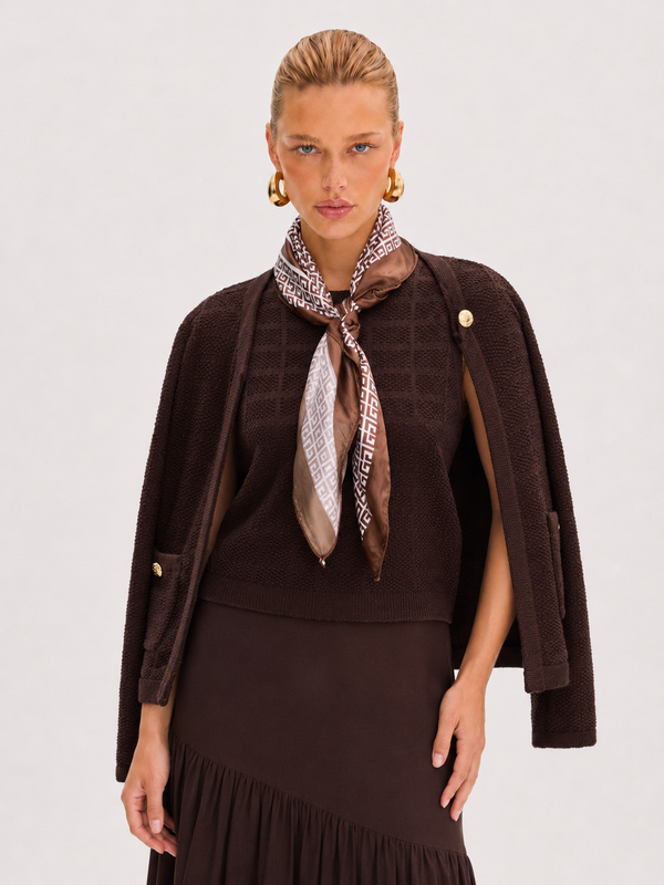 Chaleco Yara Marron Fofola