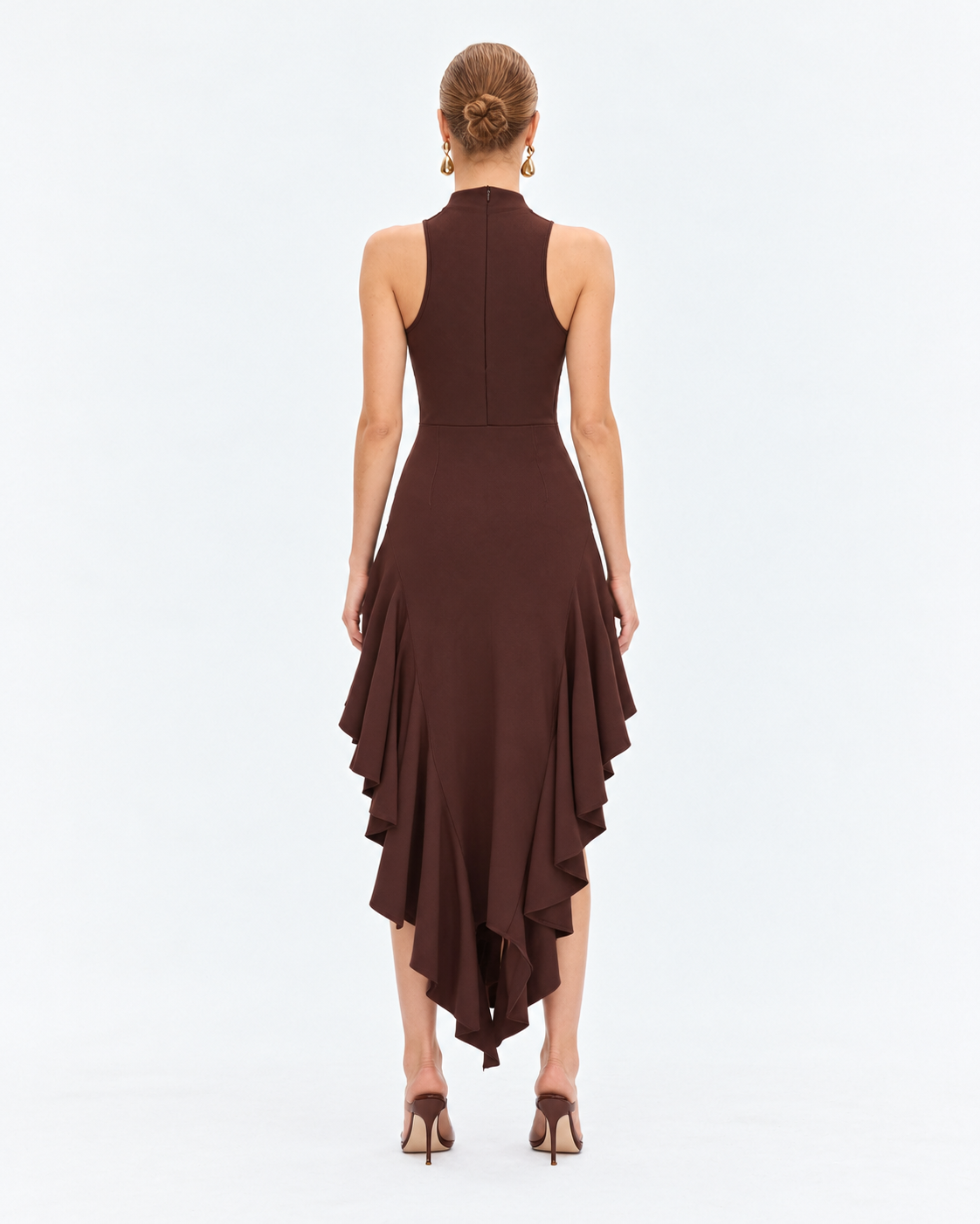 Vestido Marron Zen - 11694