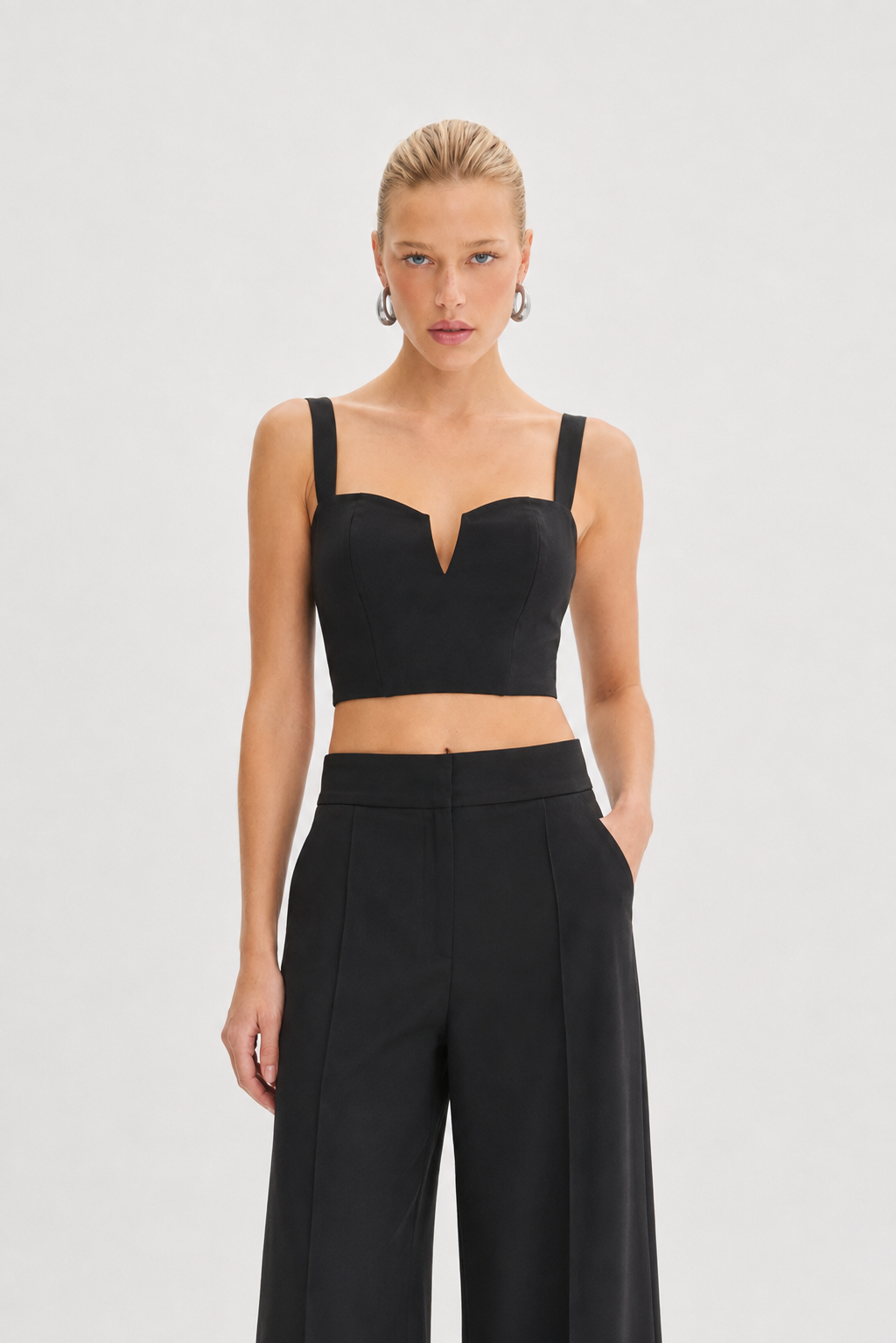 Cropped Negro Zen - 51196