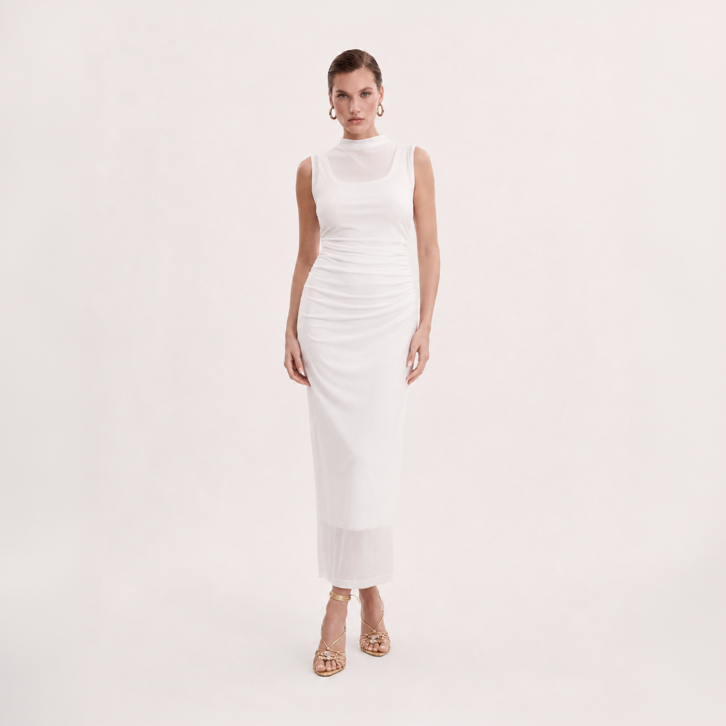 Vestido Tule San Sebastian Off Alanis