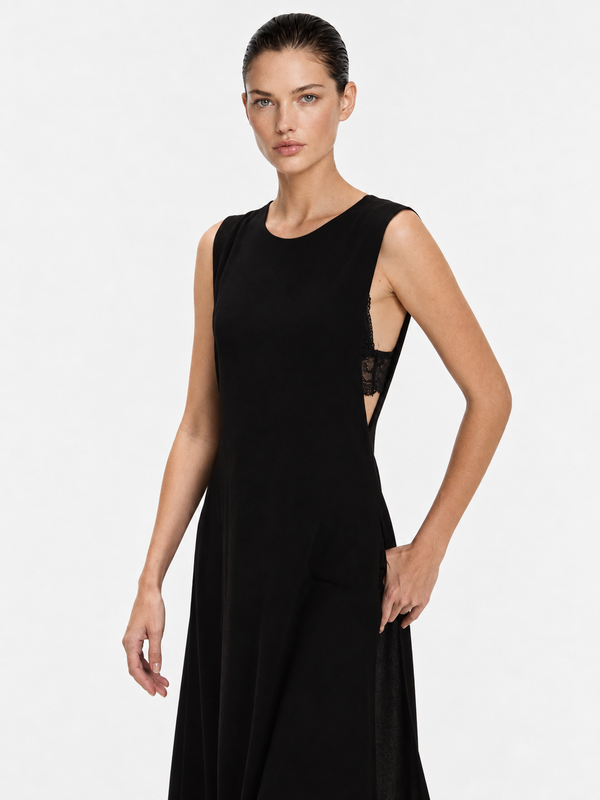 Blusa Milena Negra Leblog