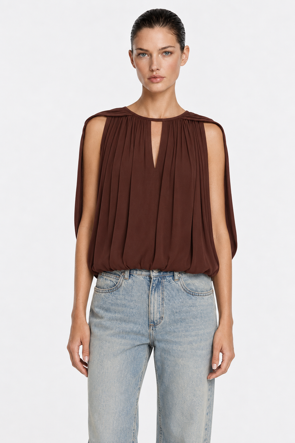 Blusa Cecilia Cafe Leblog