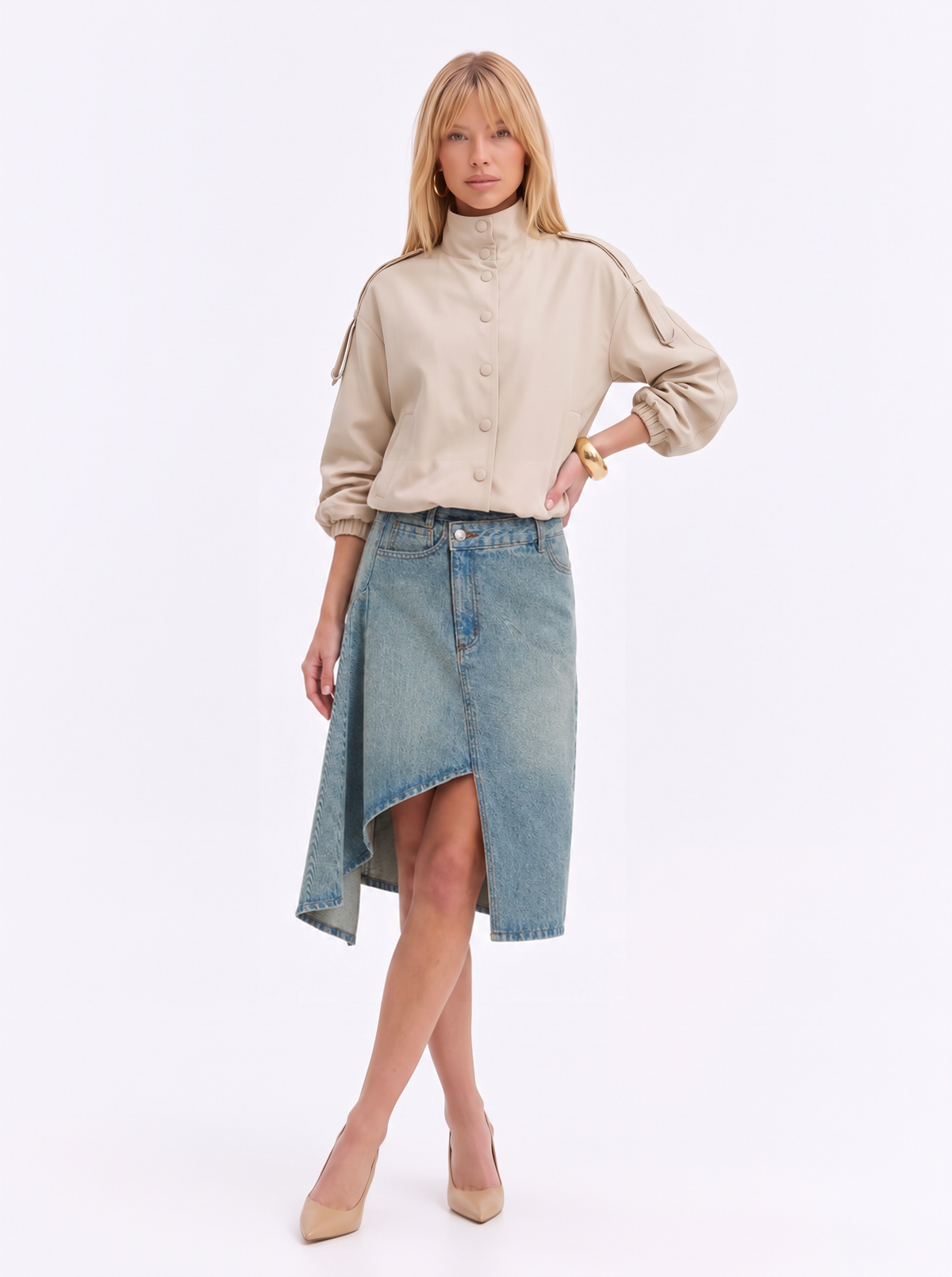 Falda Jeans Estrella Leblog