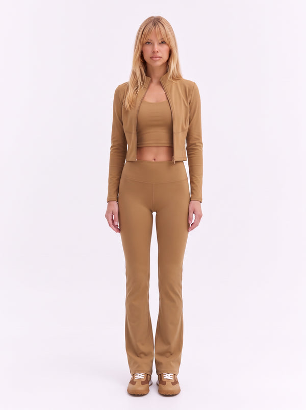 Pantalon Flare Marron Zen - 49317