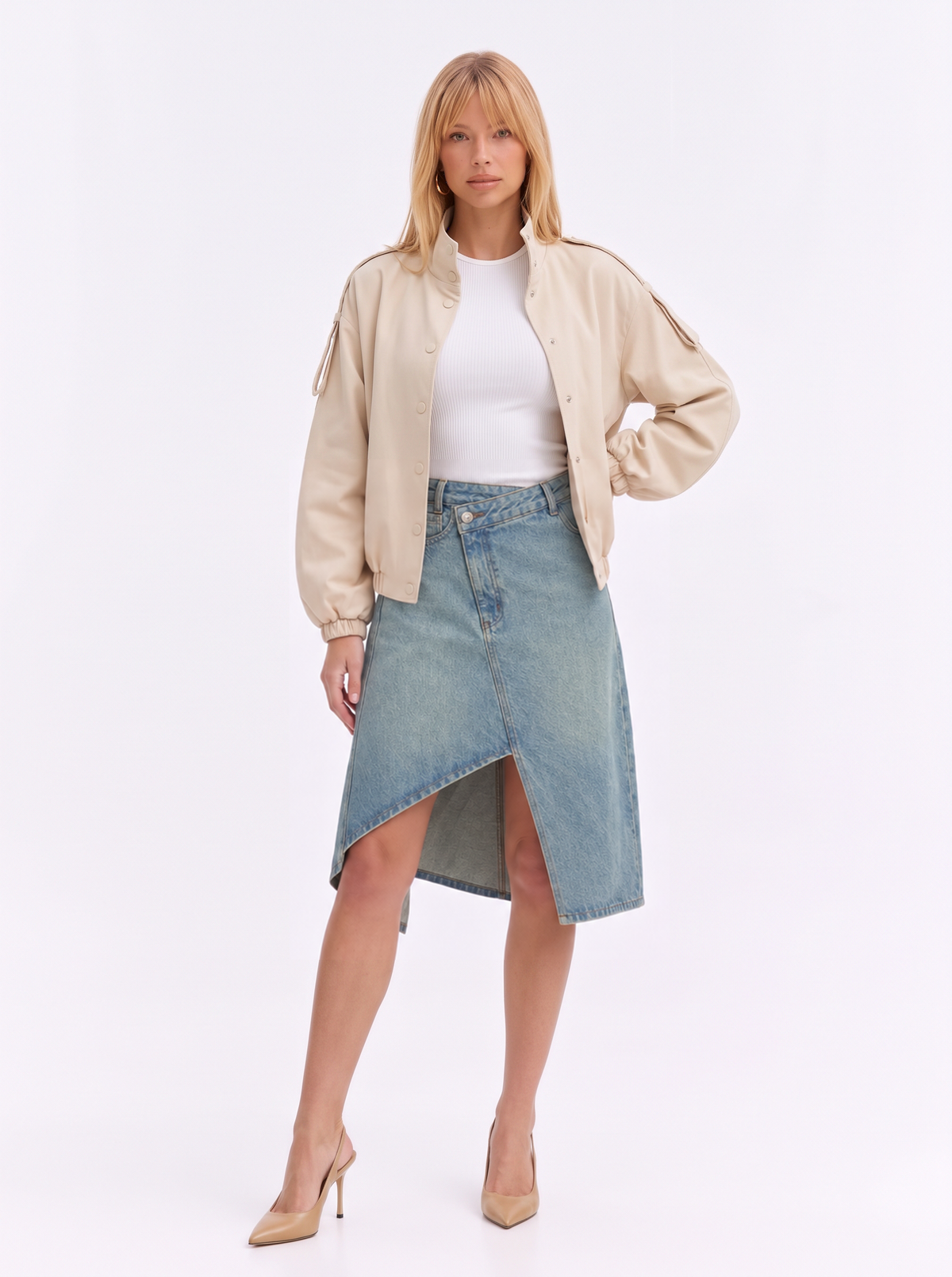 Falda Jeans Estrella Leblog