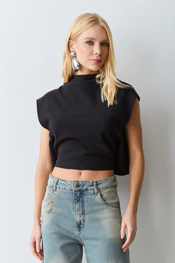 Blusa Negra Zen - 51385