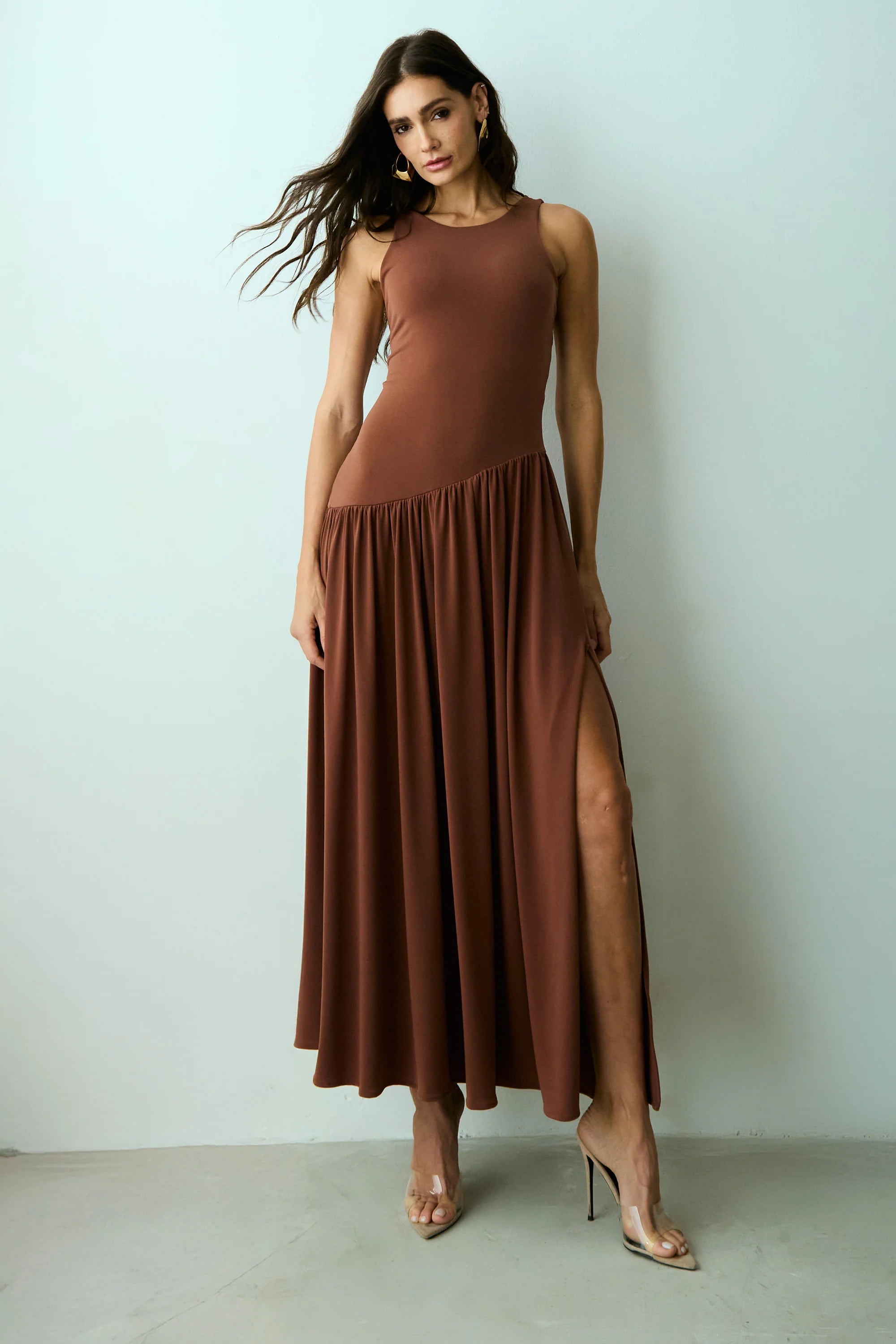 Vestido Marron Zen - 11739