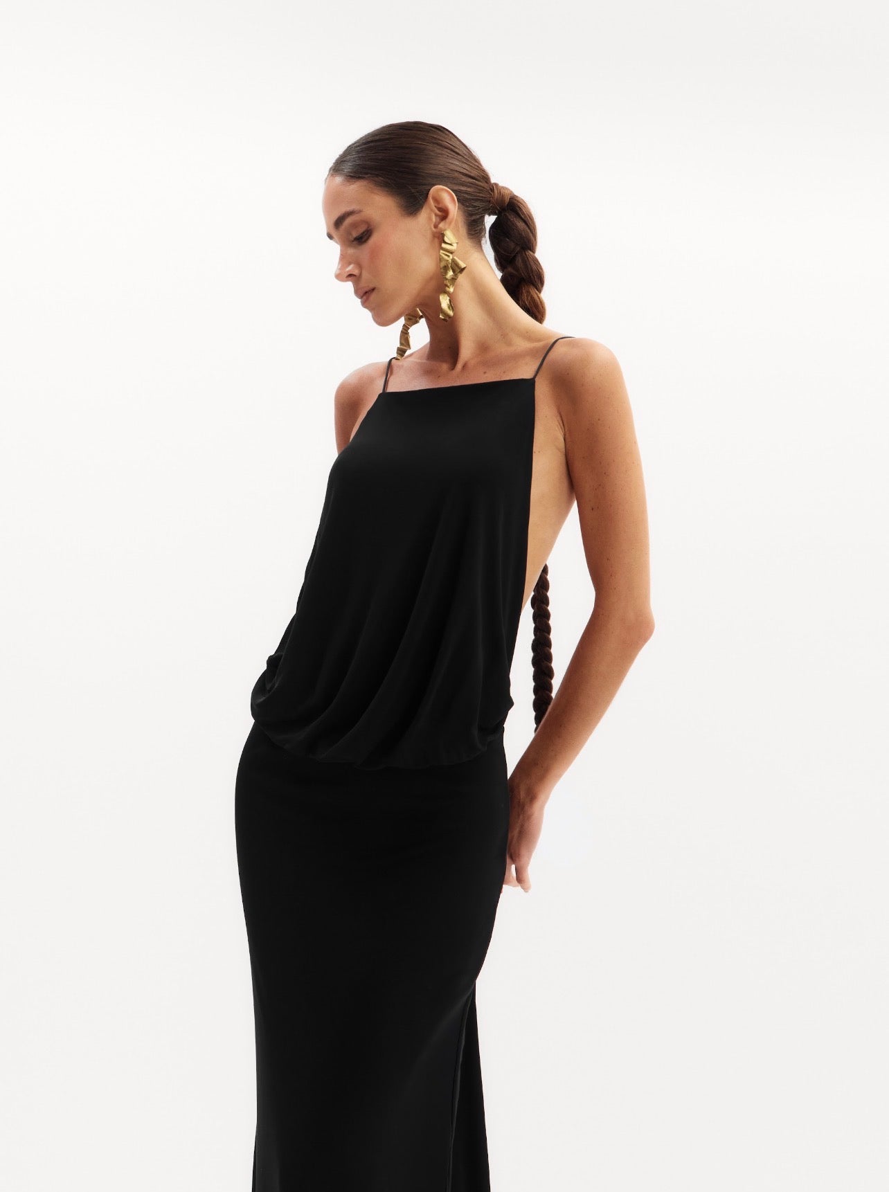 Vestido Dalila Negro Oasis