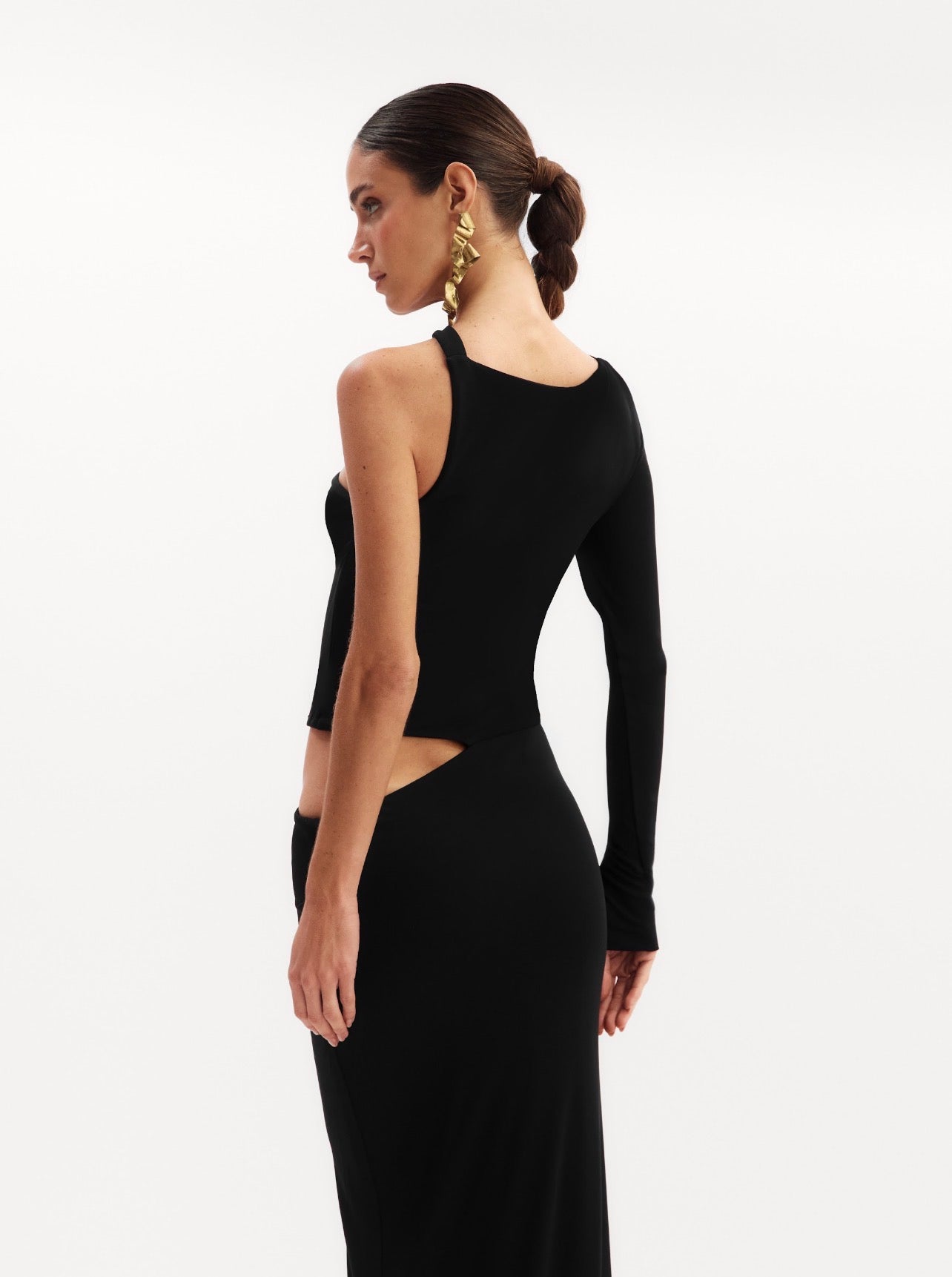 Vestido Elara Negro Oasis